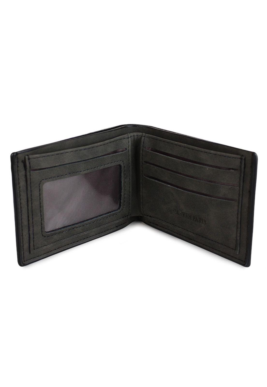 Billetera de hombre Nick negra Carven Paris-2