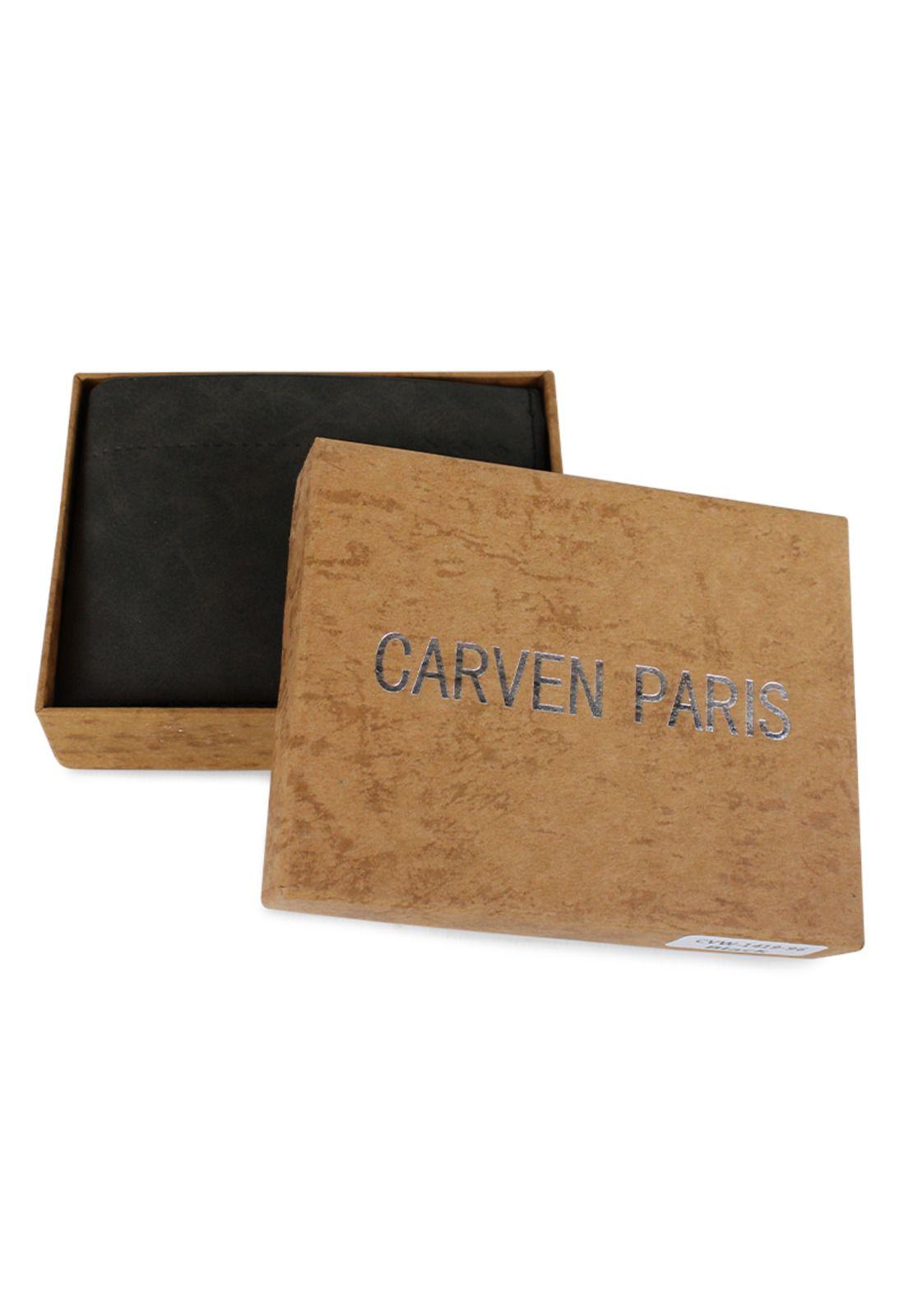 Billetera de hombre Nick negra Carven Paris-4