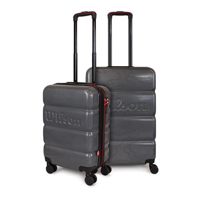 Pack 2 maletas S+M Puffa Gris-0