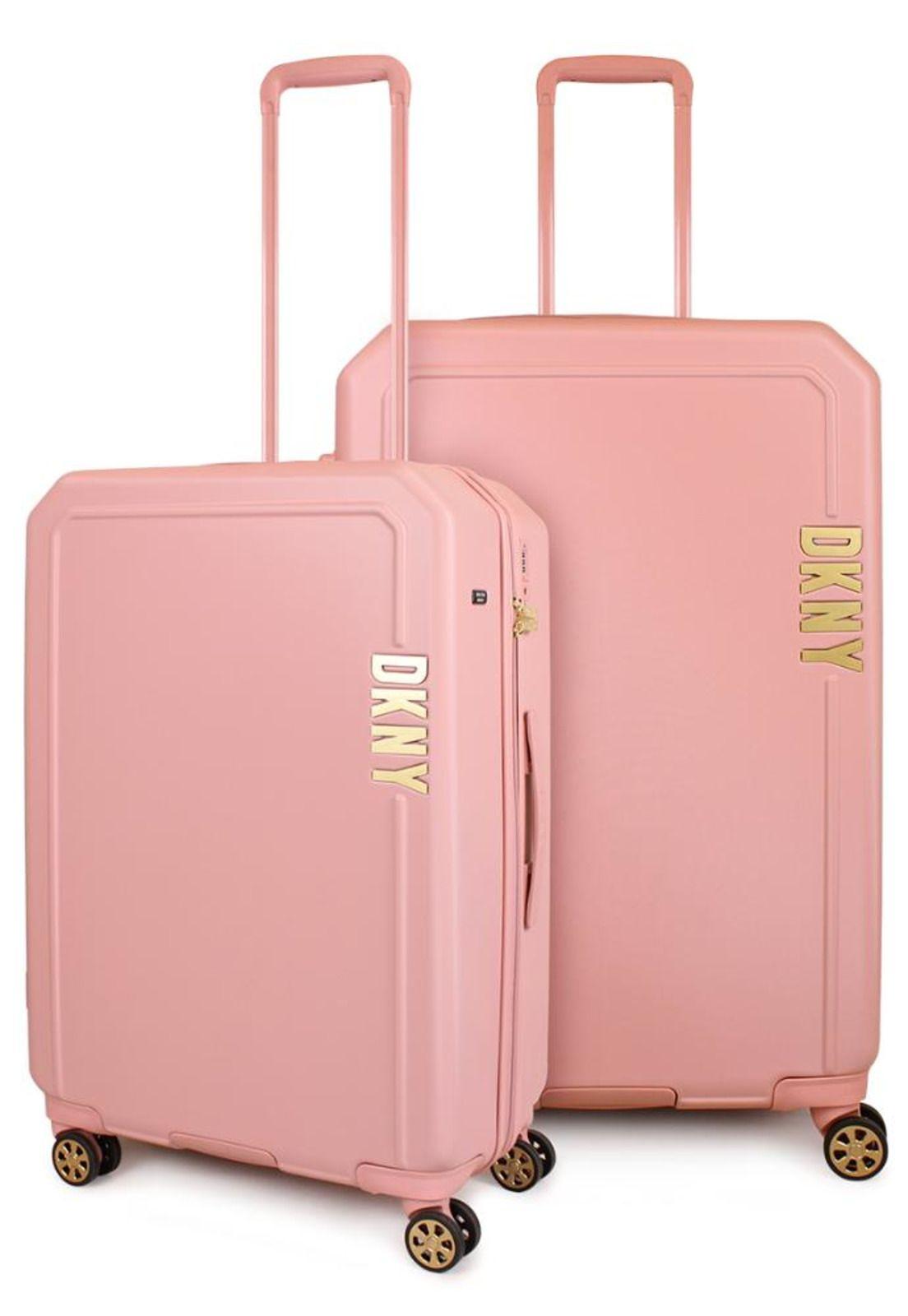 Pack 2 Maletas Donna Karan CLEAN M 20kg + L 23kg Pink DKNY-0