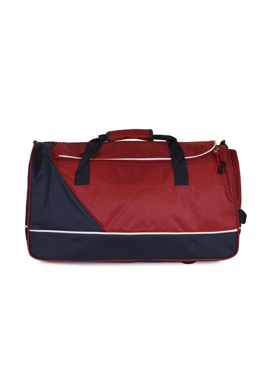 Bolso de Viaje Nautica Mannar M rojo + Candado-3