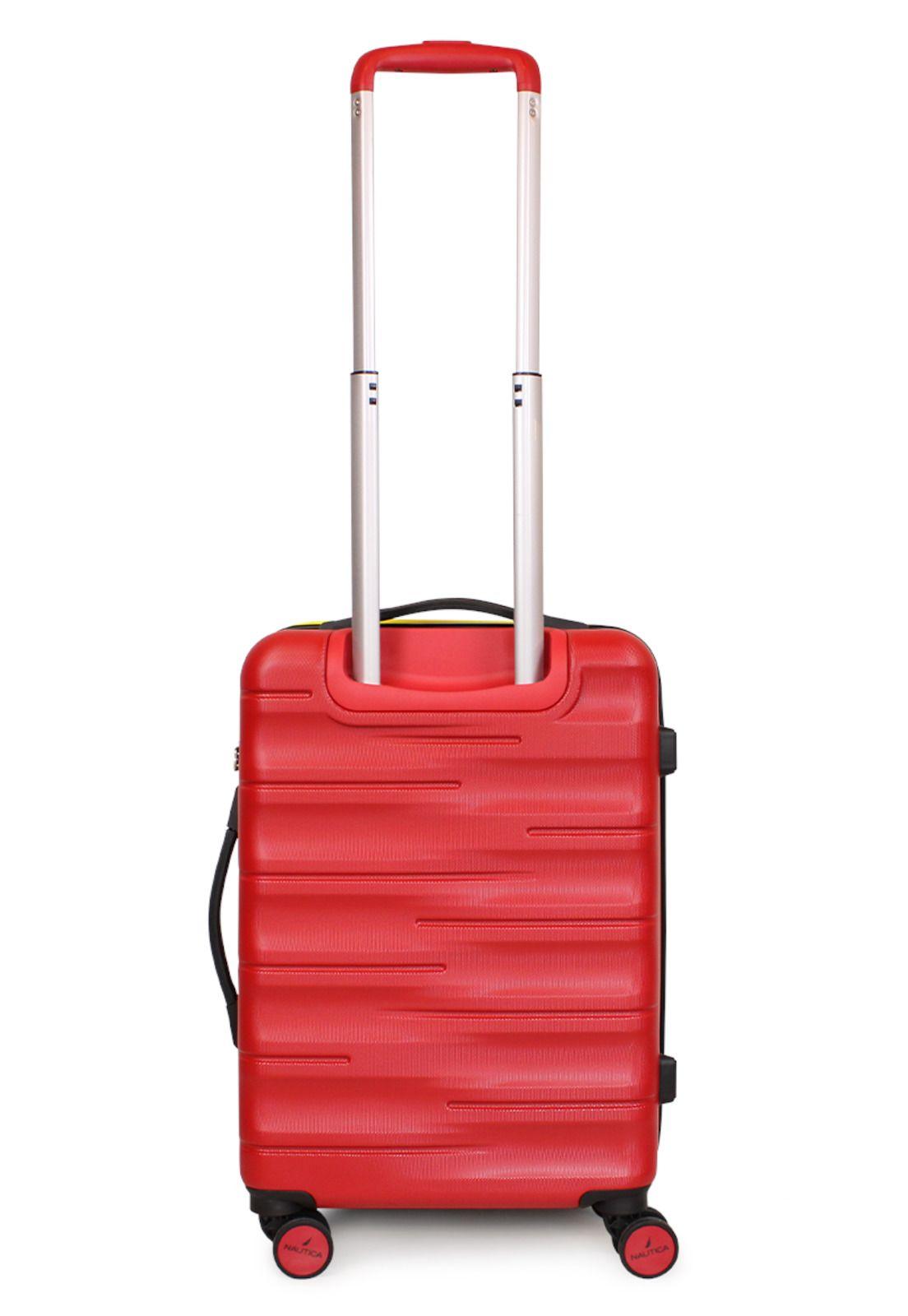 Pack Nautica Maleta cabina Ibiza roja 10kg + Mochila Malik-6