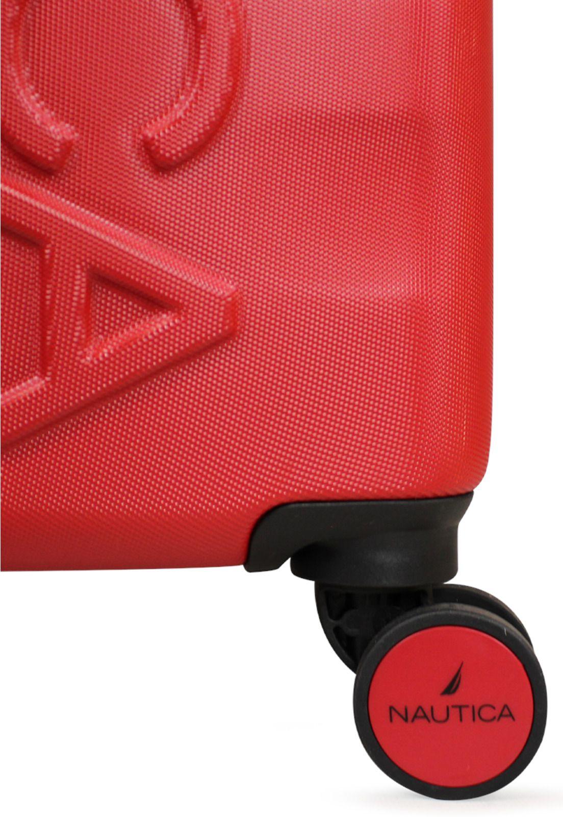 Pack Nautica Maleta cabina Ibiza roja 10kg + Mochila Malik-9