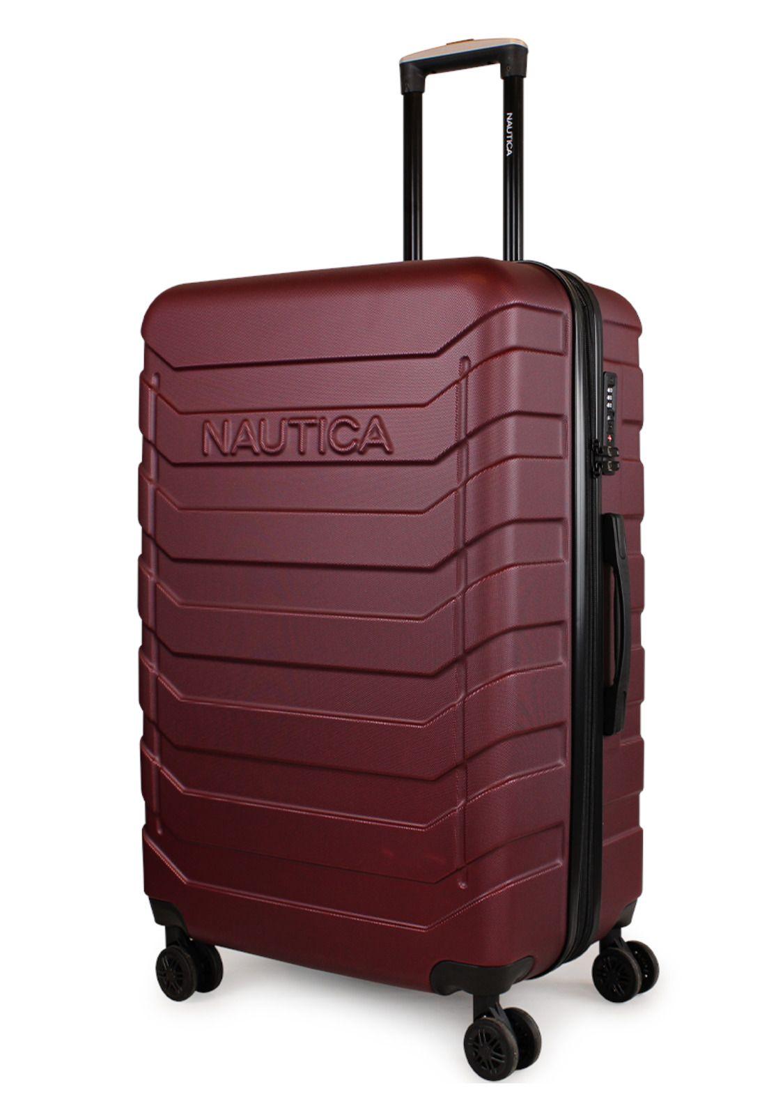 Pack 2 maletas M+L Soho 20 y 23kg burdeo Nautica-6