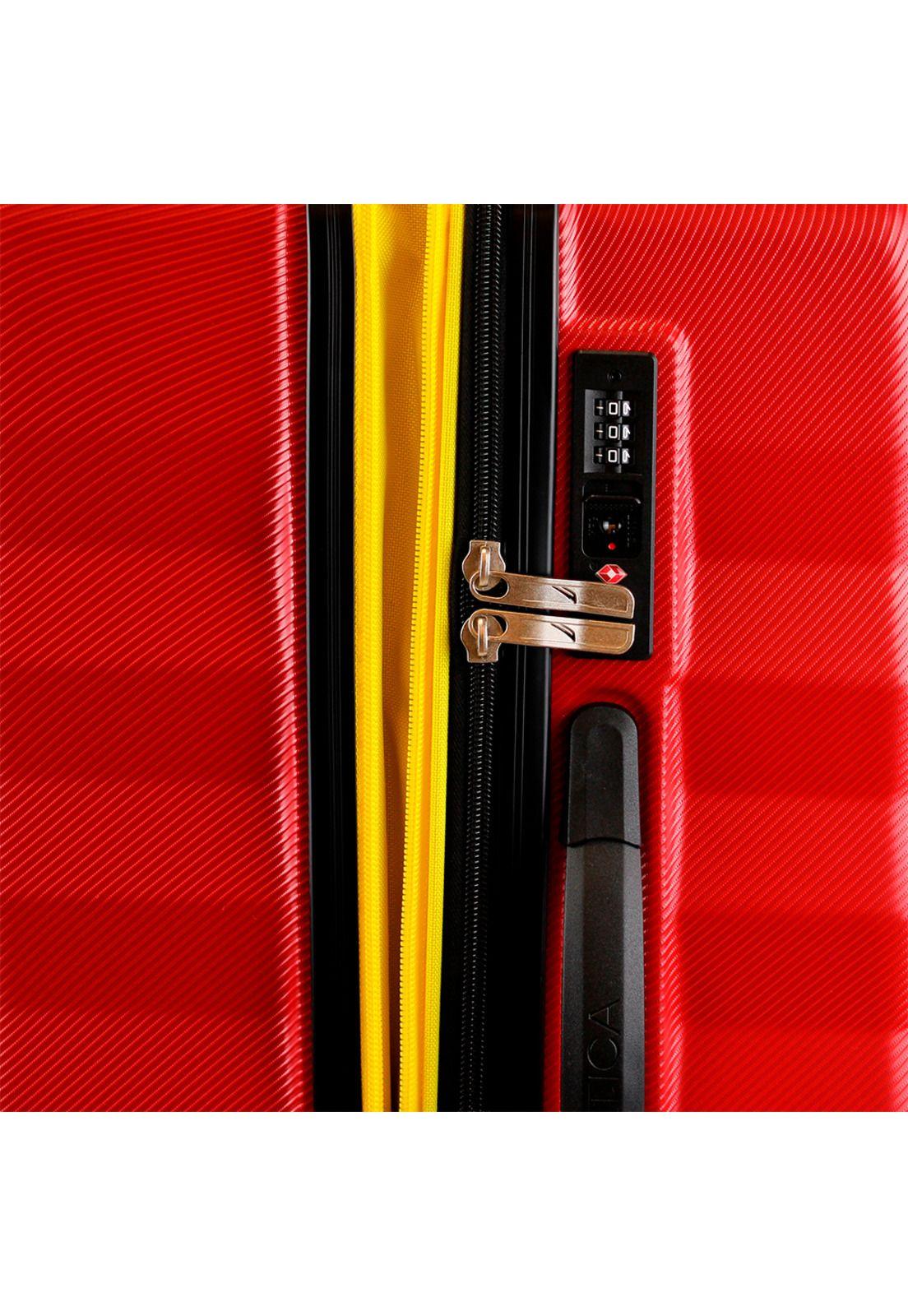 Maleta grande Nautica L 23kg Polonia roja-3
