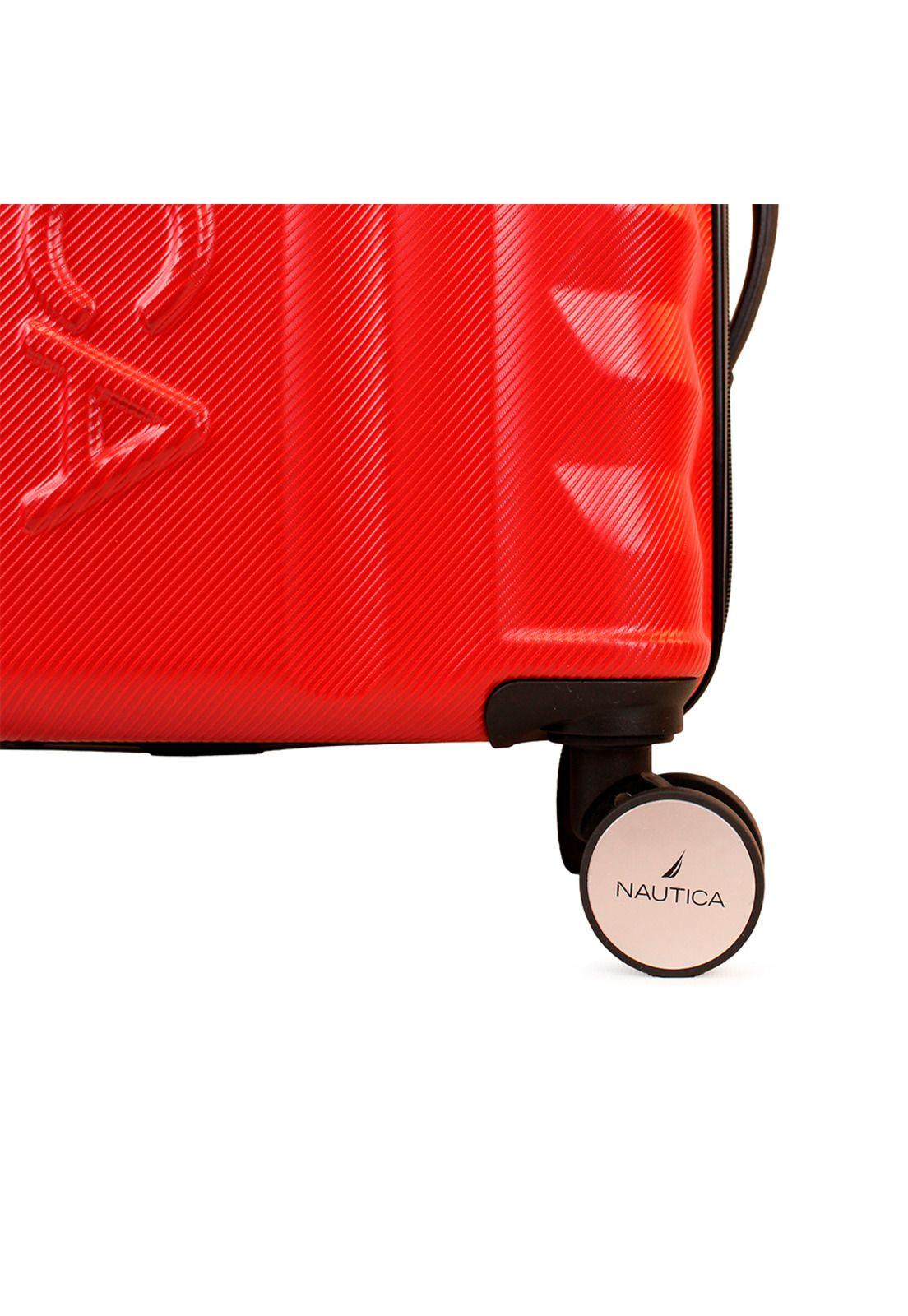 Maleta grande Nautica L 23kg Polonia roja-7