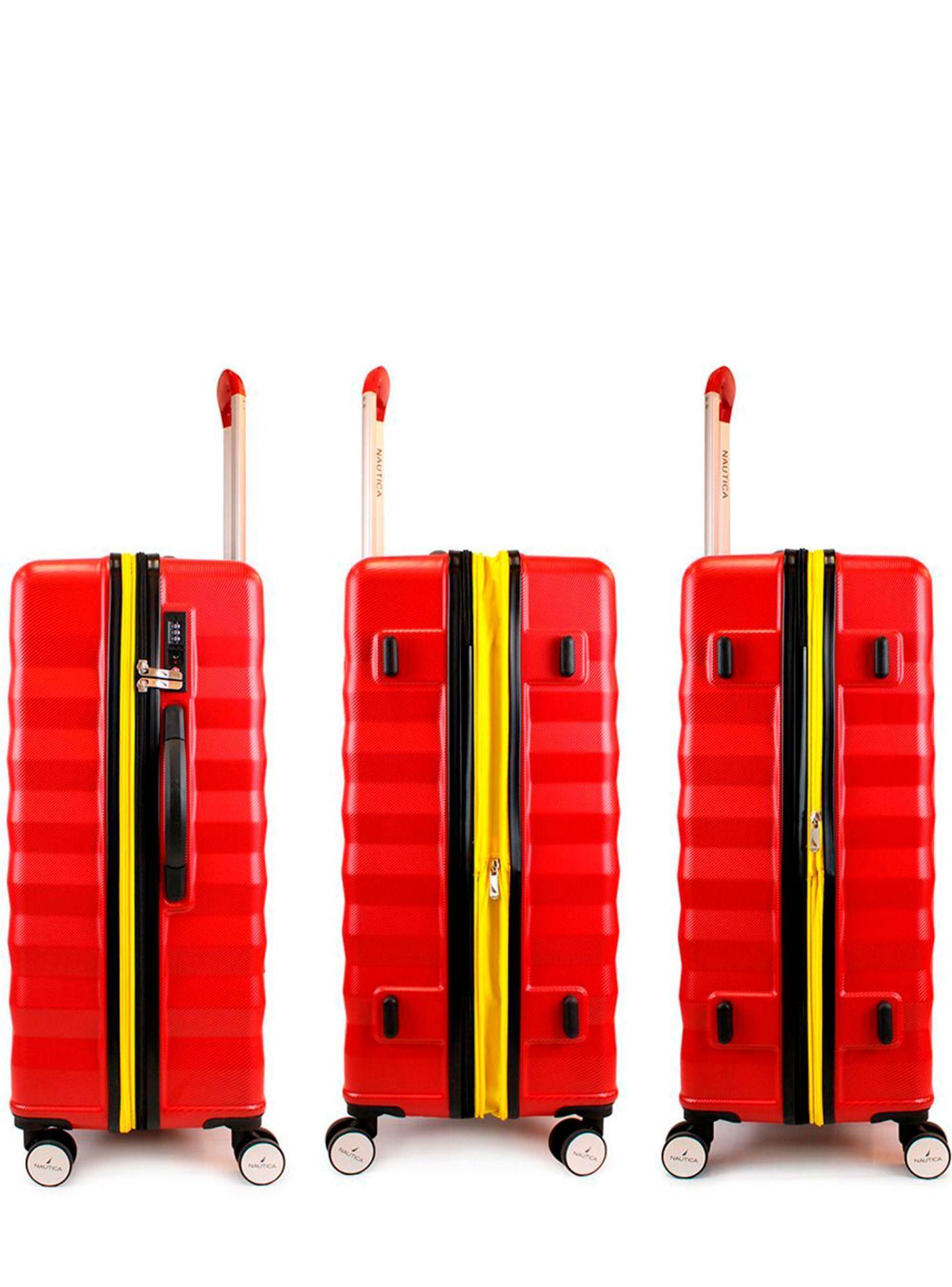 Maleta grande Nautica L 23kg Polonia roja-5