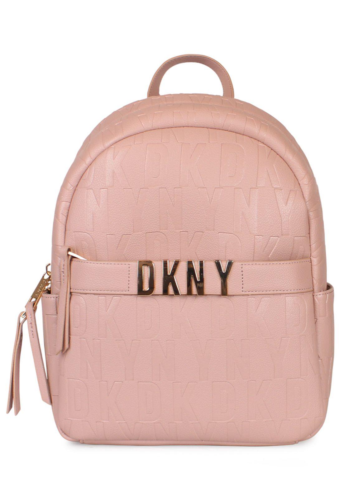 PACK DKNY Bolso + Mochila IMPRESSIONIST rosa Donna Karan-4