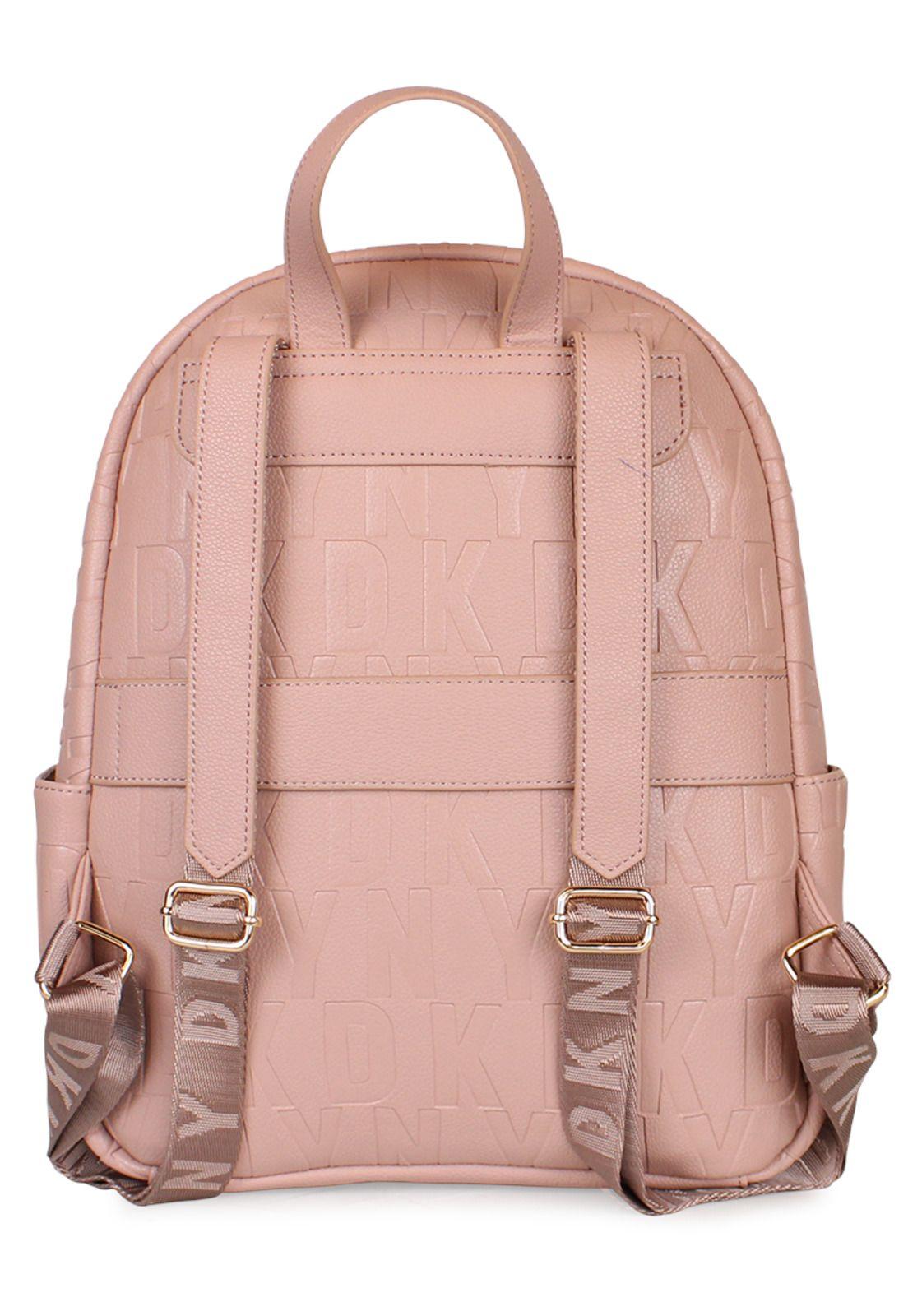 PACK DKNY Bolso + Mochila IMPRESSIONIST rosa Donna Karan-6