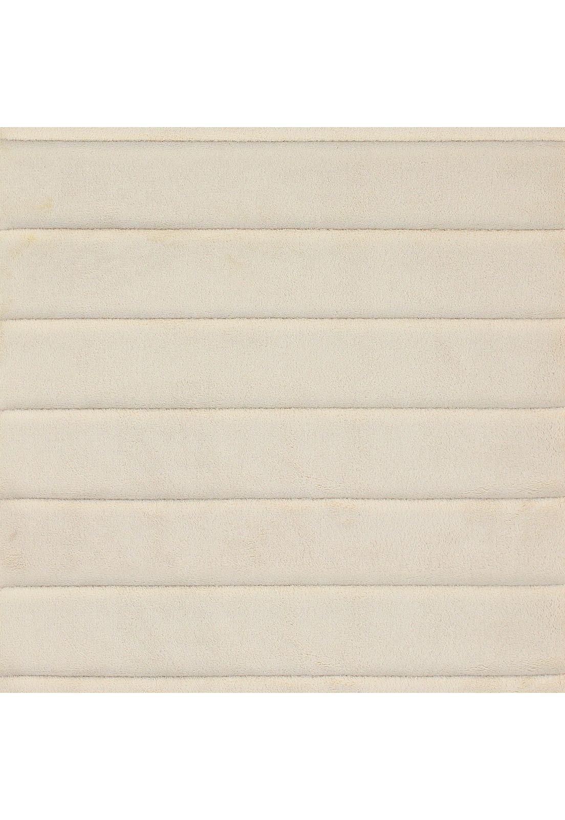 Alfombra de baño Nautica 50x80cm coralina ultra suave marfil-3