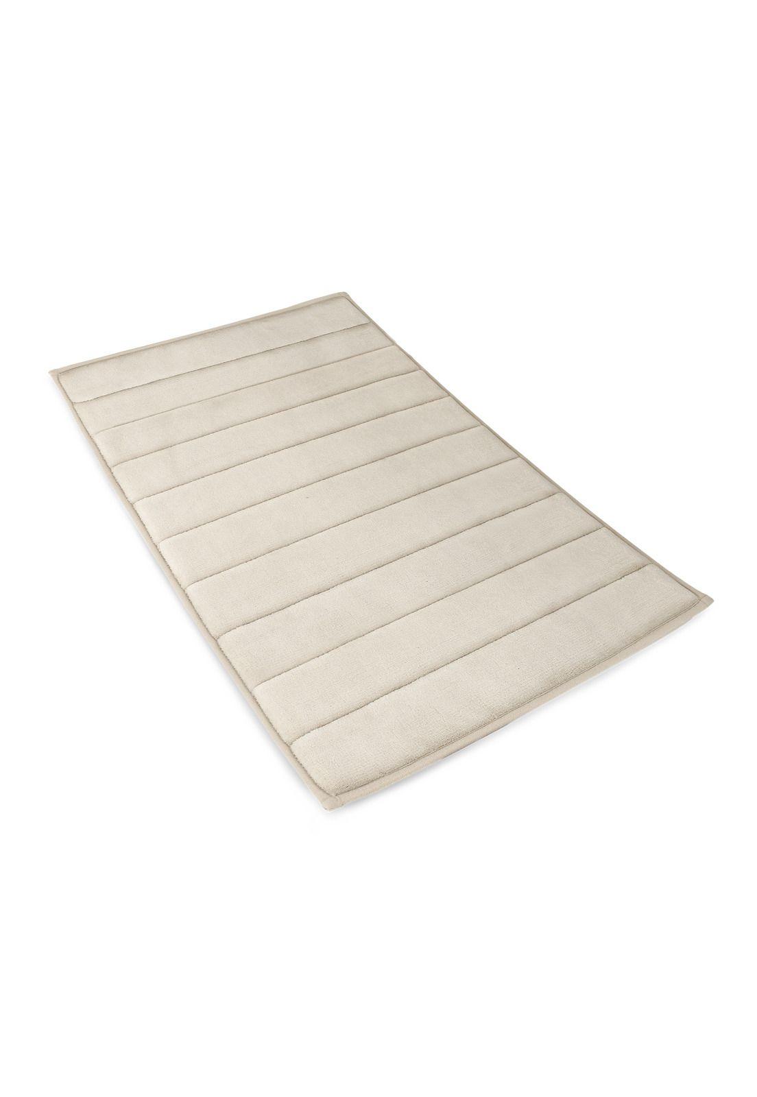 Alfombra de baño Nautica 50x80cm coralina ultra suave marfil-4