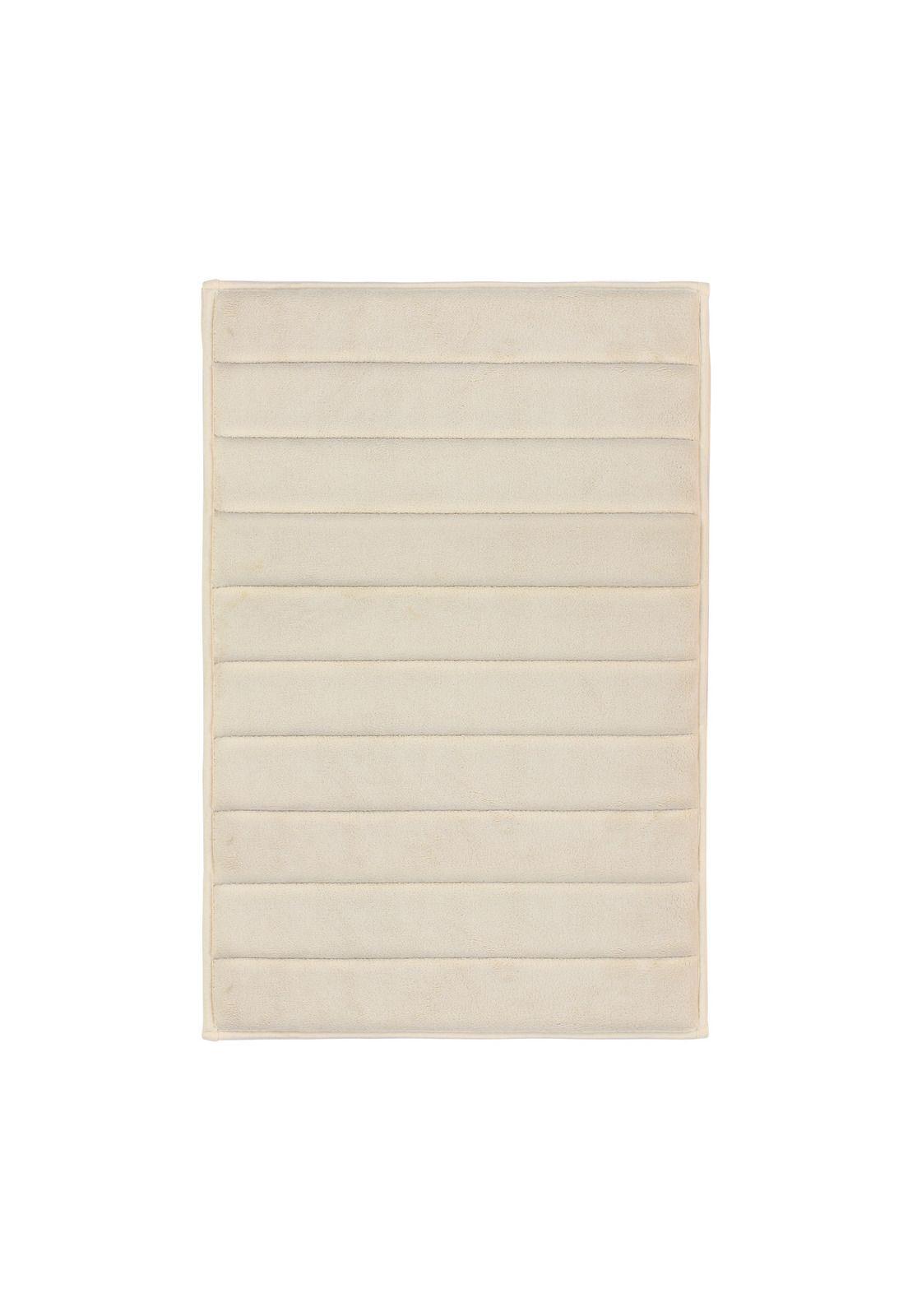 Alfombra de baño Nautica 50x80cm coralina ultra suave marfil-5
