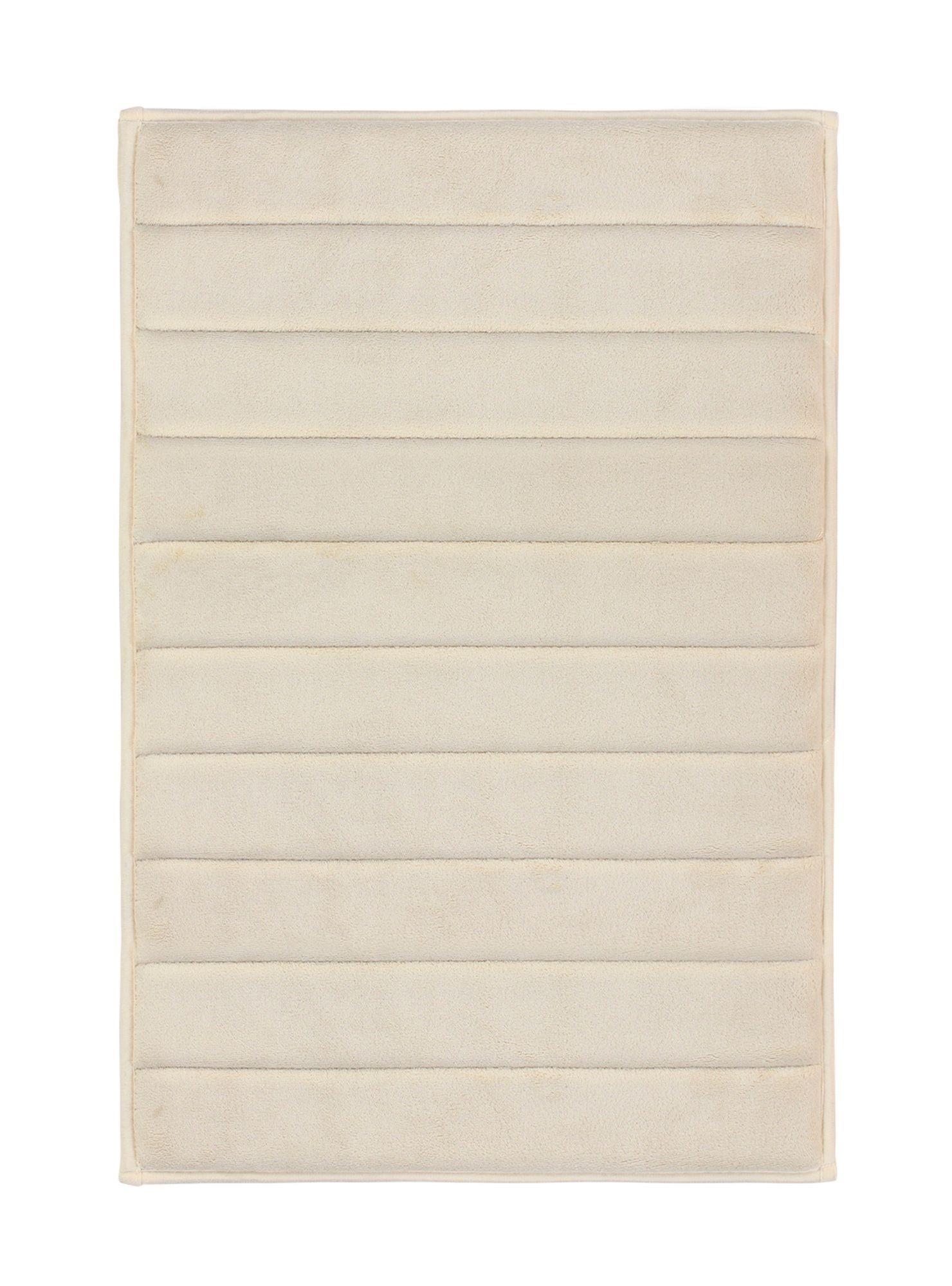 Alfombra de baño Nautica Home 50x80cm coralina ultra suave marfil-4