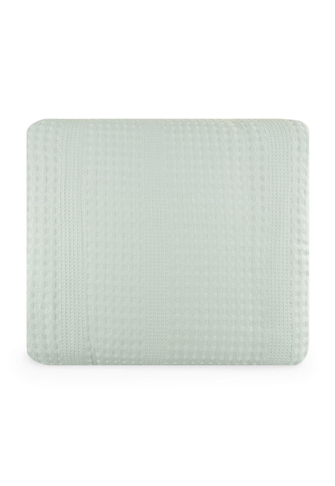 Cubrecama King Reversible + Fundas Nautica Home Verde agua-4