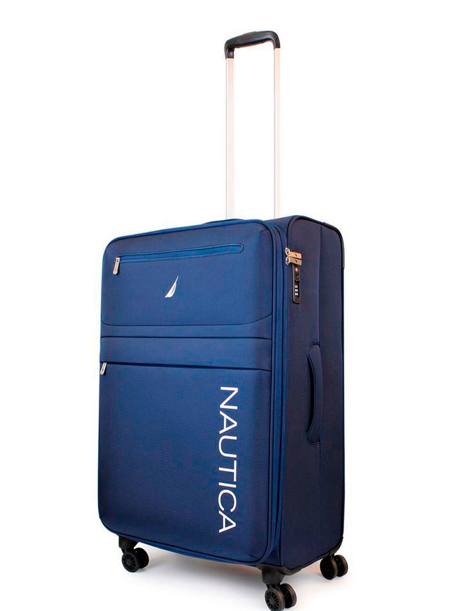 Pack 2 maletas blandas de tela S+M Nautica Munich 10k y 20k azul-4