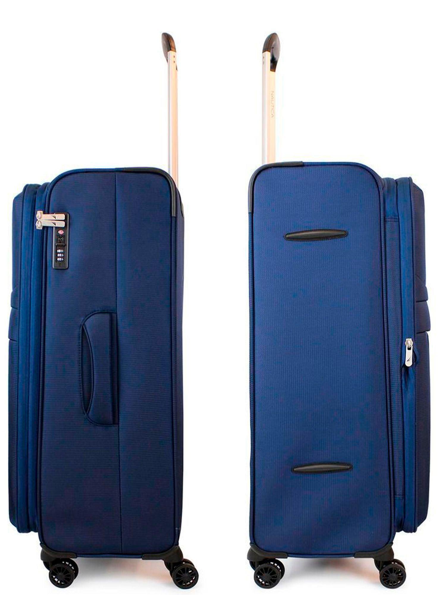 Pack 2 maletas blandas de tela S+M Nautica Munich 10k y 20k azul-5