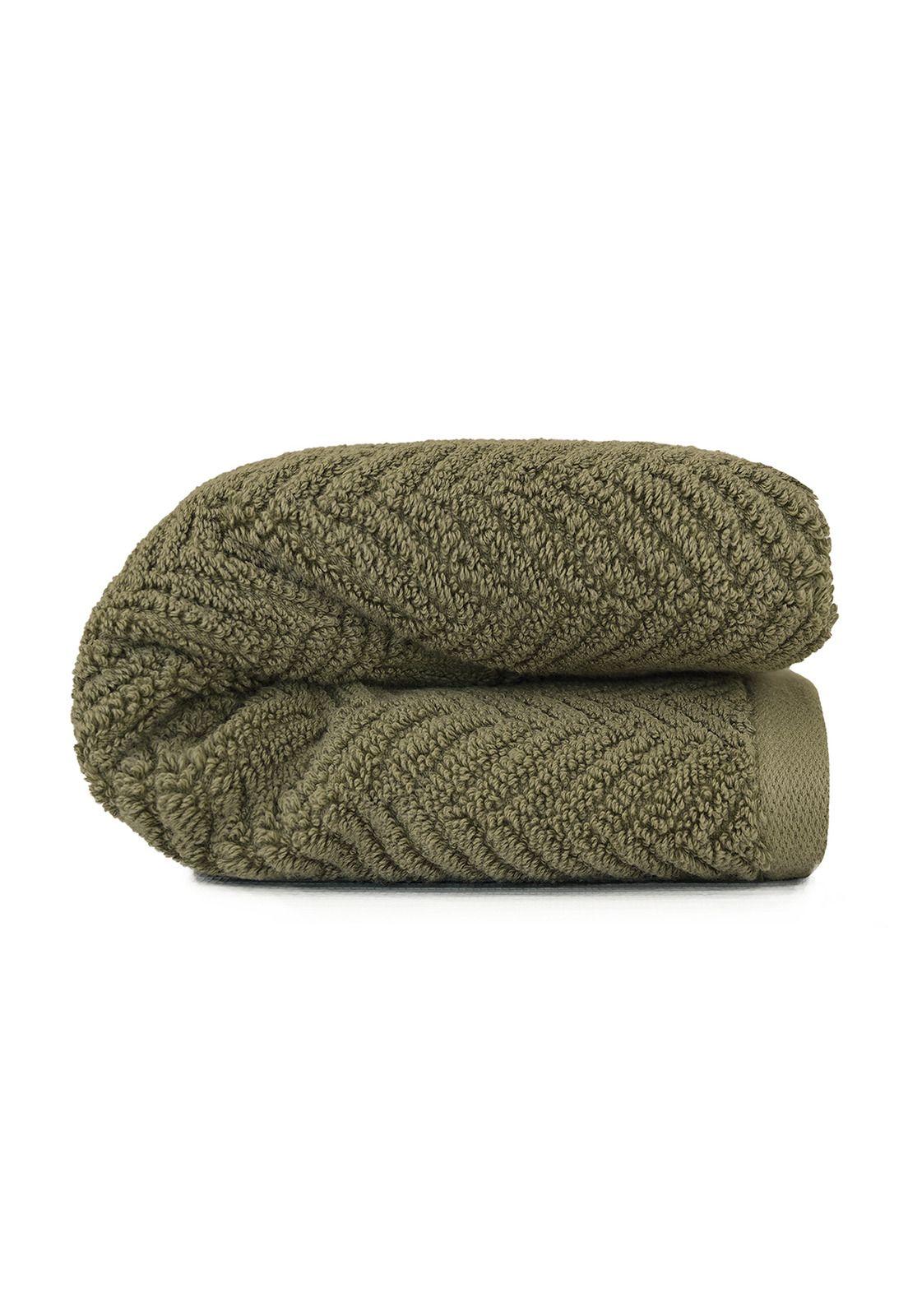 Toalla de Baño Cuerpo VIS Nautica Home 100% algodón suave 76x137cm verde-2