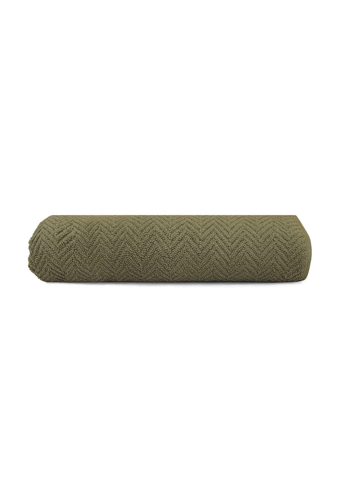 Toalla de Baño Cuerpo VIS Nautica Home 100% algodón suave 76x137cm verde-3