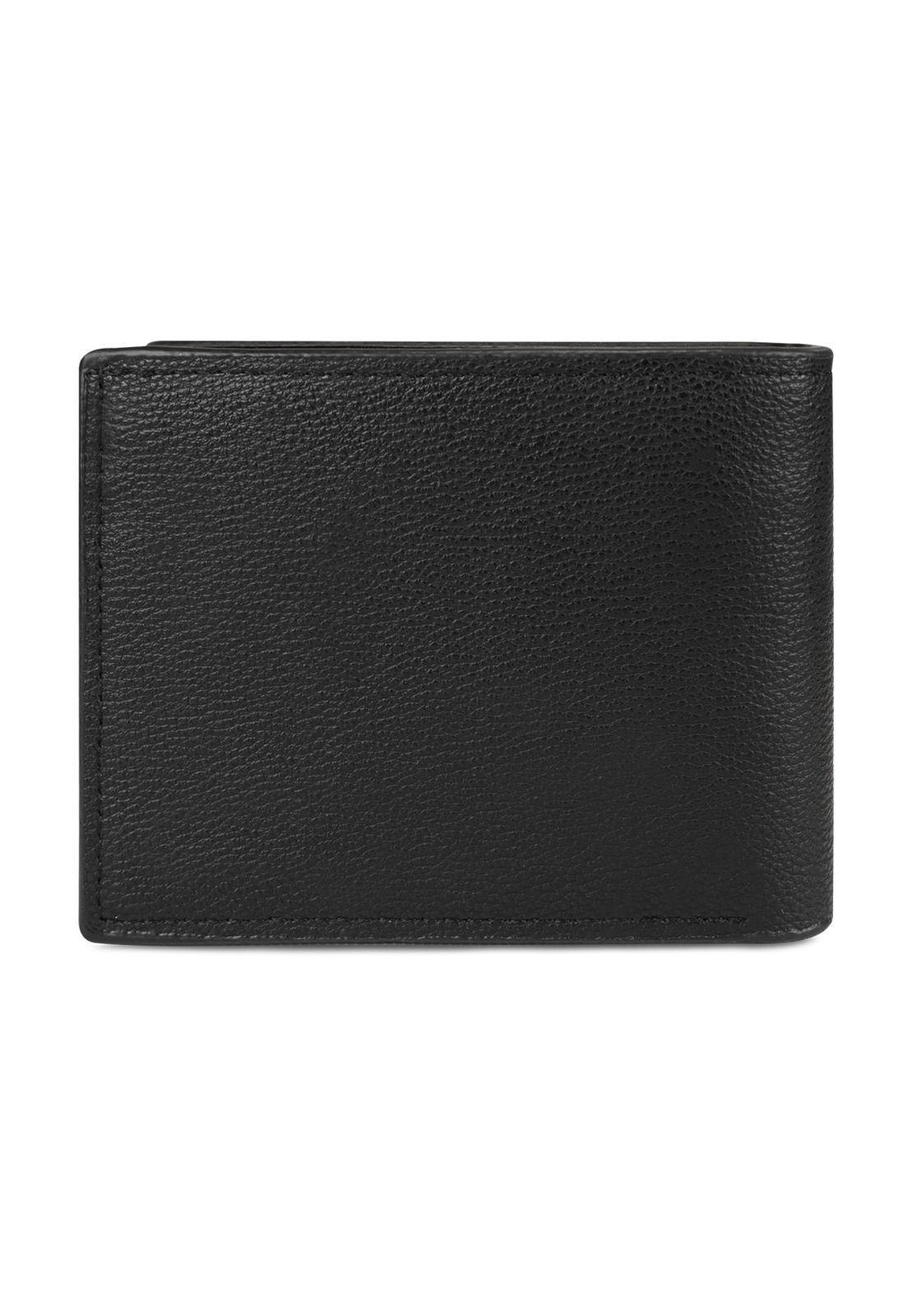 Billetera hombre Bruno negra con monedero Carven Paris-4