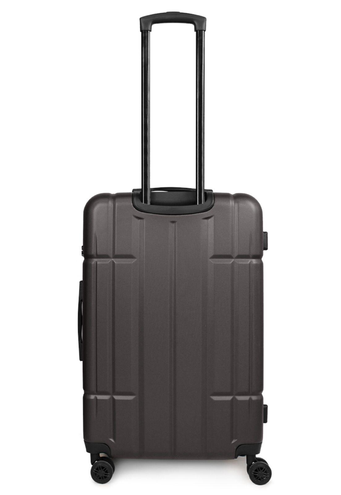 Maleta mediana Amsterdam M 20kg gris Nautica-9