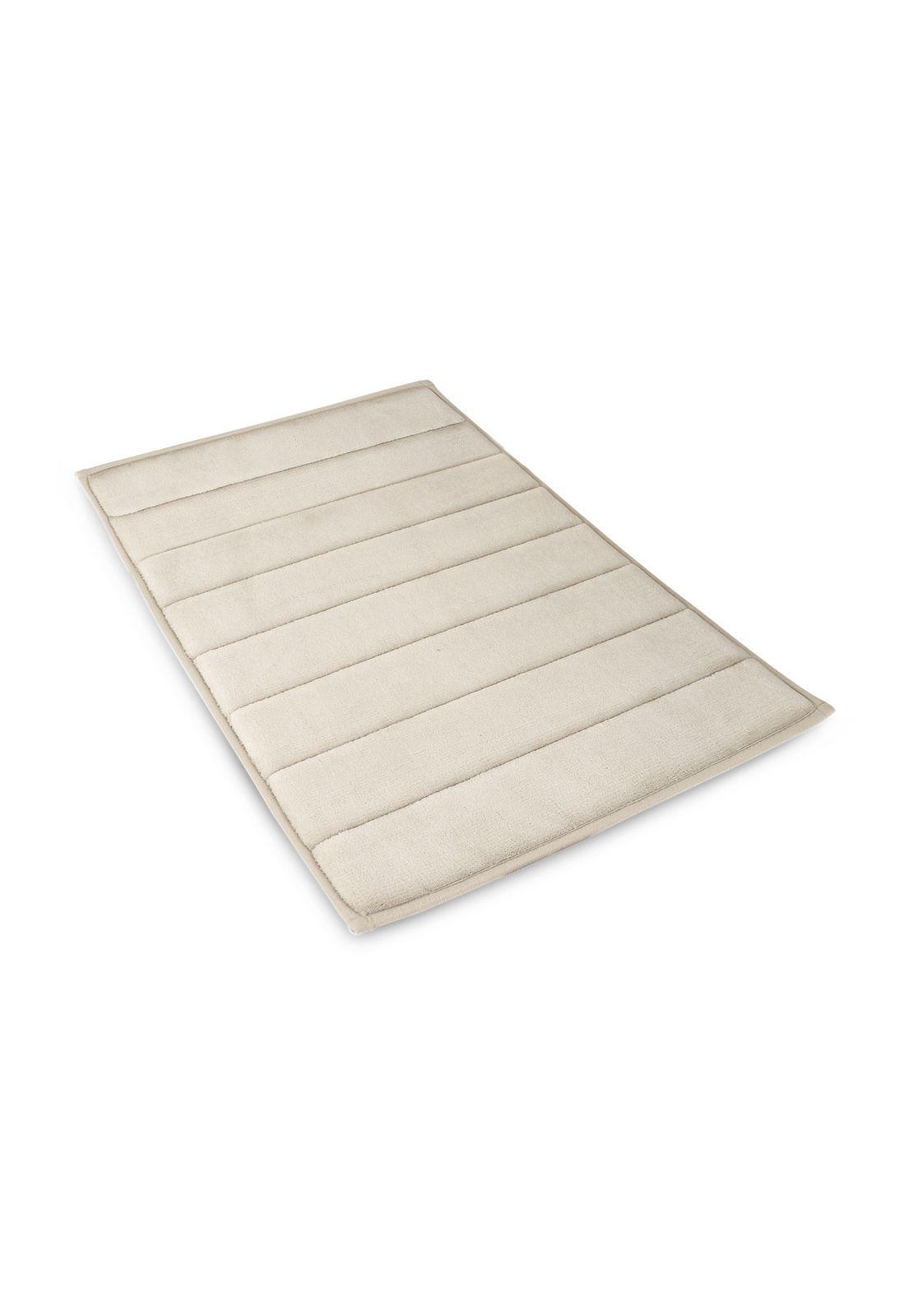 Alfombra de baño Nautica 40x60cm coralina ultra suave marfil-4