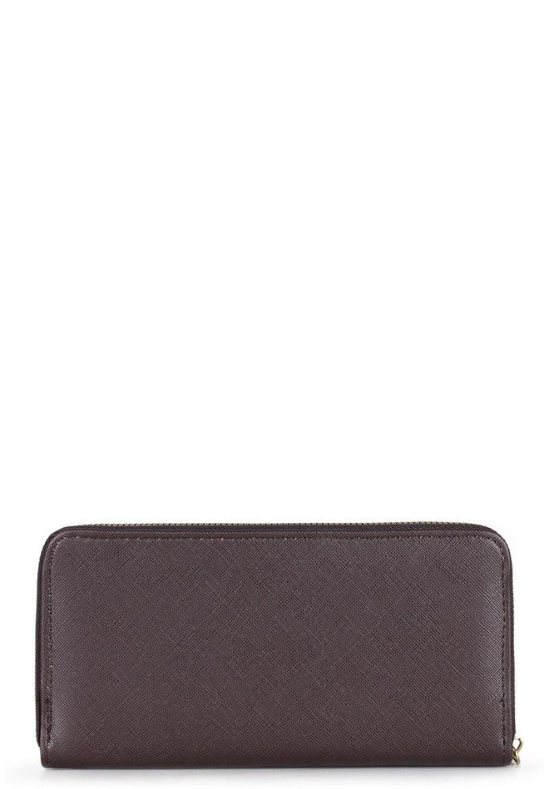 Billetera de mujer Aria café  Carven-3