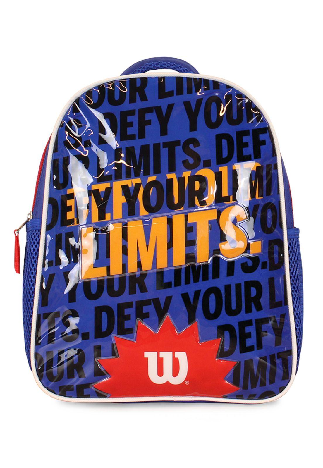 Mochila infantil unisex Luck azul Wilson-0