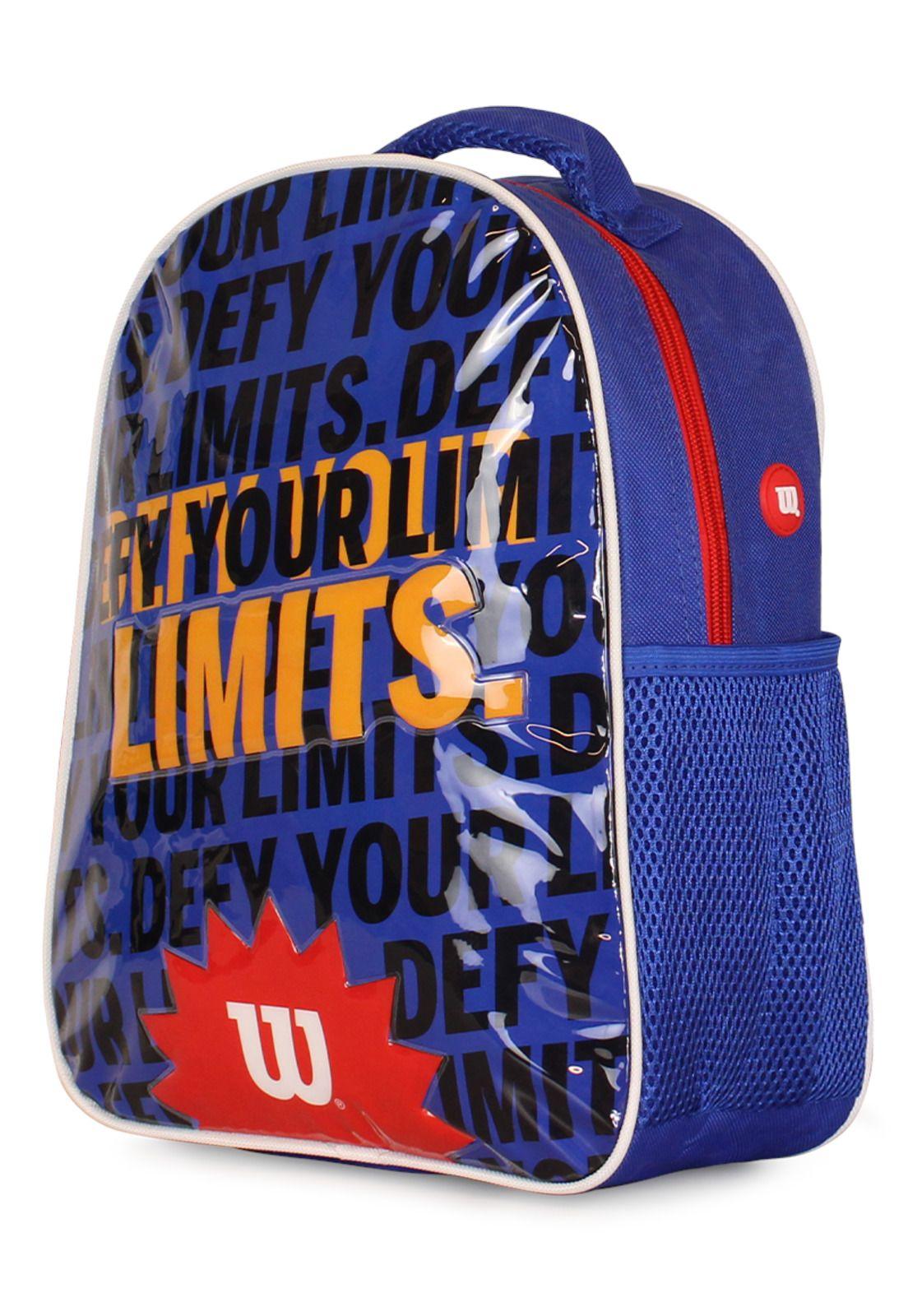 Mochila infantil unisex Luck azul Wilson-1