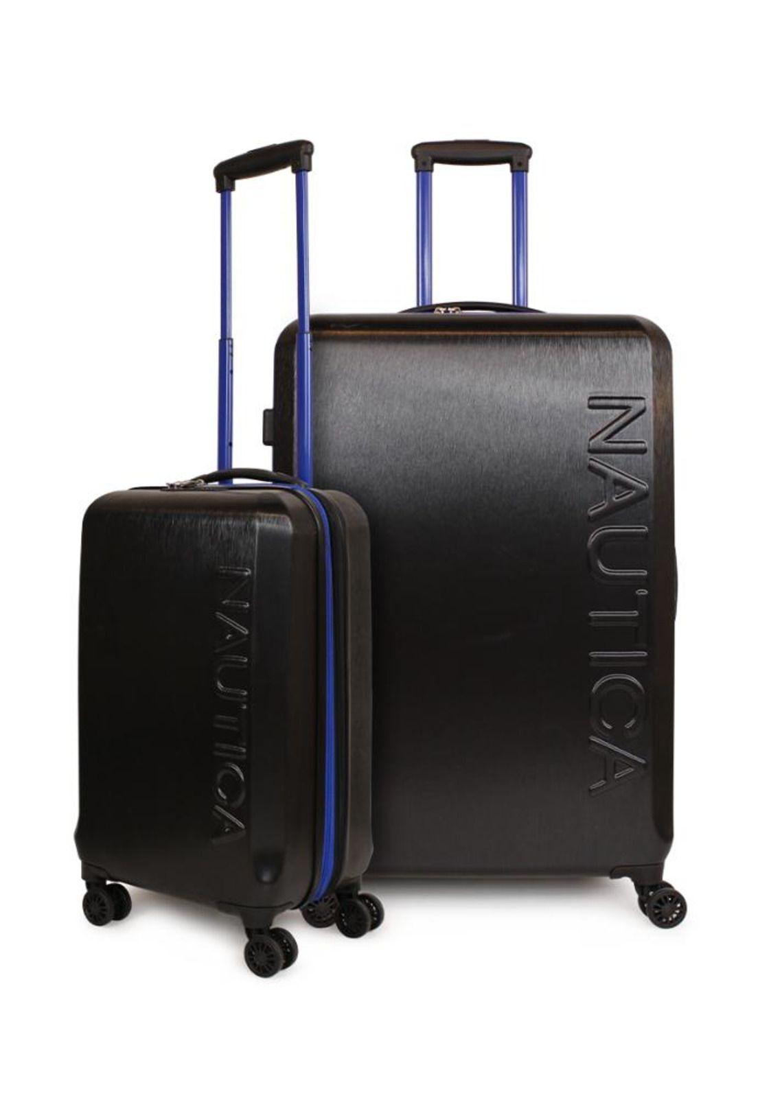 Pack 2 maletas Victory S de cabina + L grande negra Nautica-0