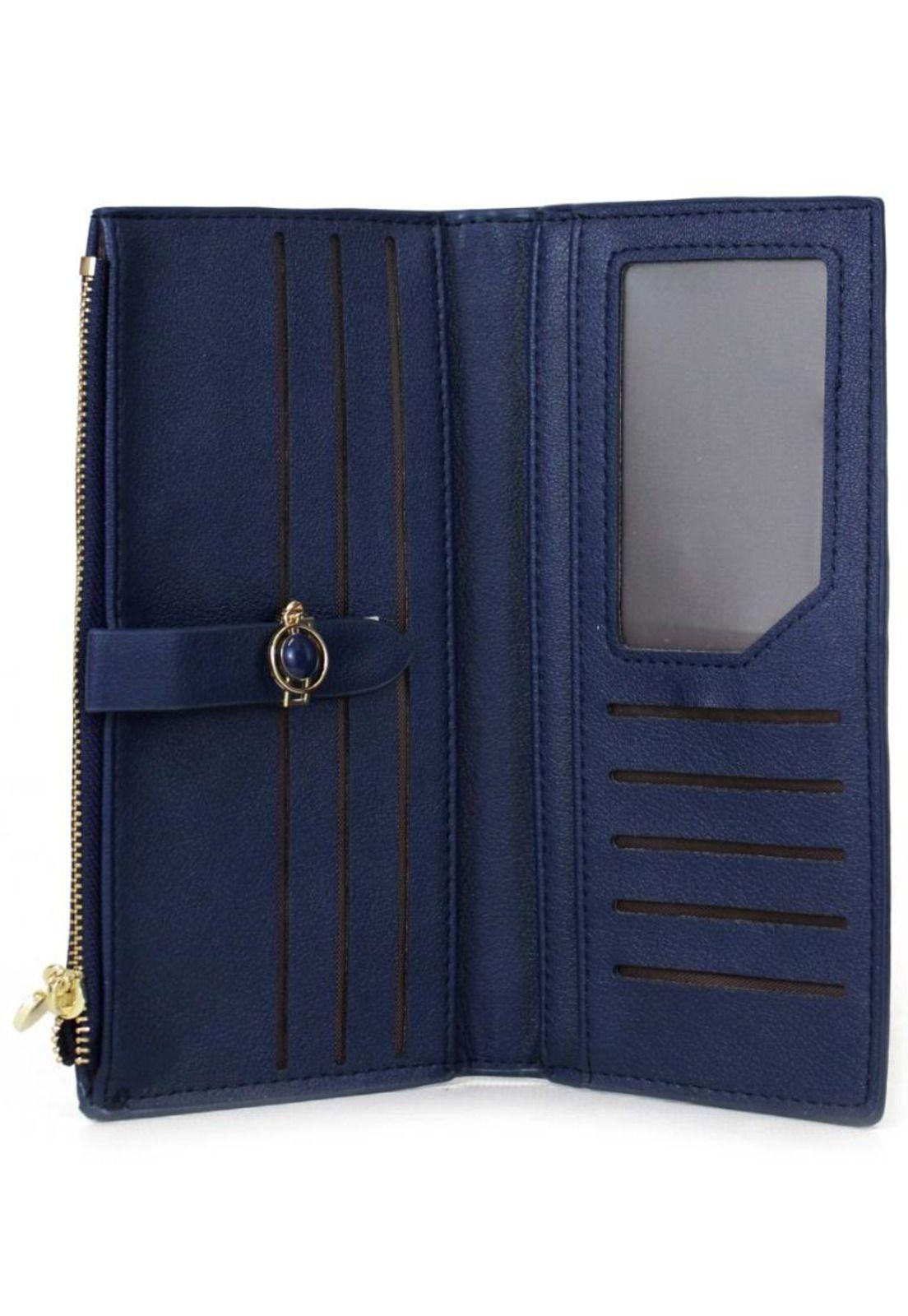 Billetera de mujer Jolie azul Carven-2