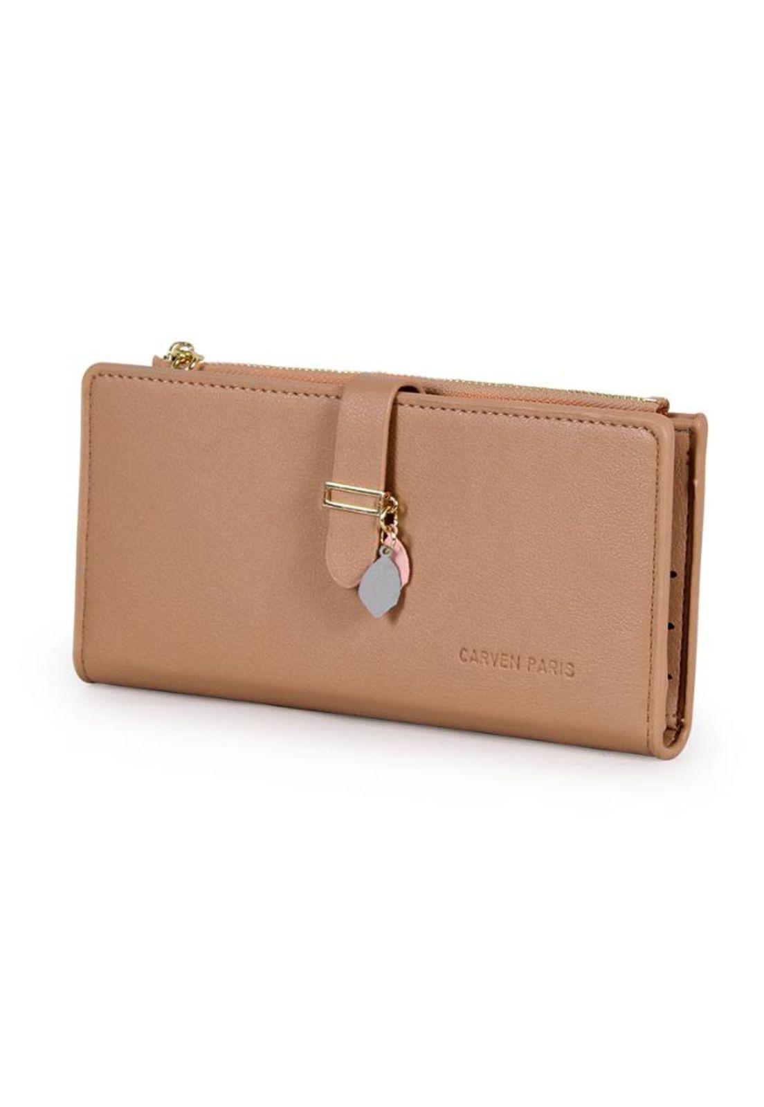 Billetera mujer Vera beige Carven-0