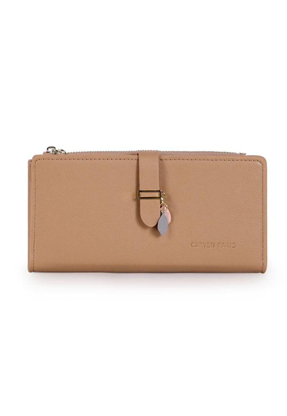 Billetera mujer Vera beige Carven-2