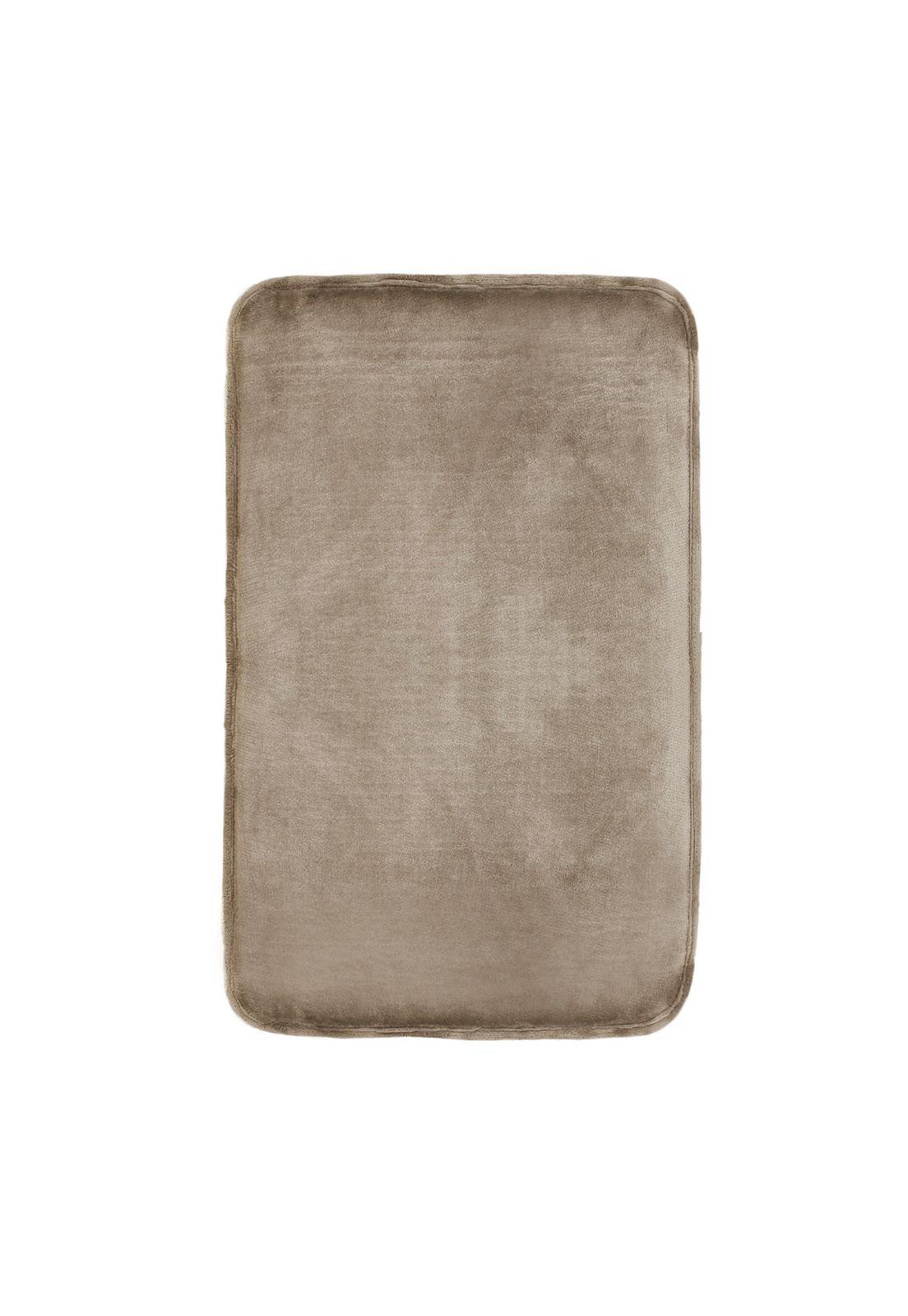 Alfombra de Baño Nautica flannel 50x80cm absorbente Beige-5