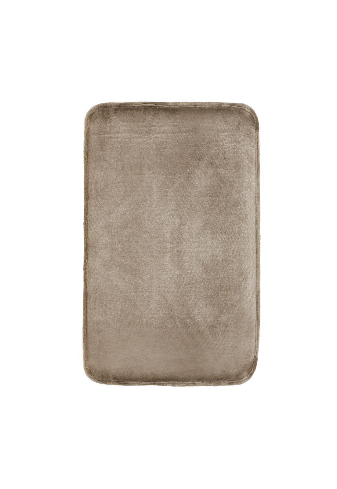 Alfombra de Baño Nautica Home flannel 50x80cm absorbente Beige-5