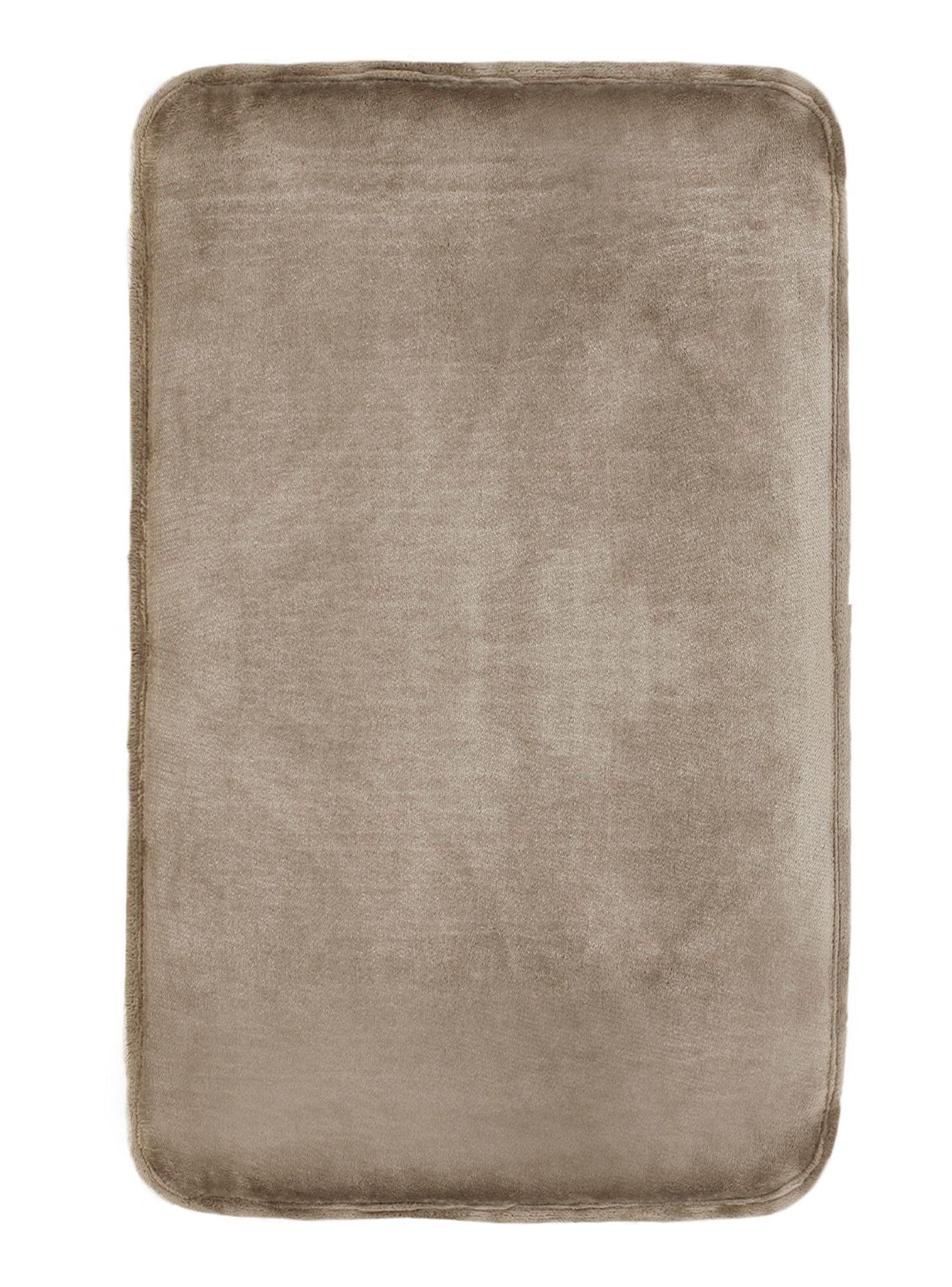 Alfombra de Baño Nautica Home flannel 50x80cm absorbente Beige-3