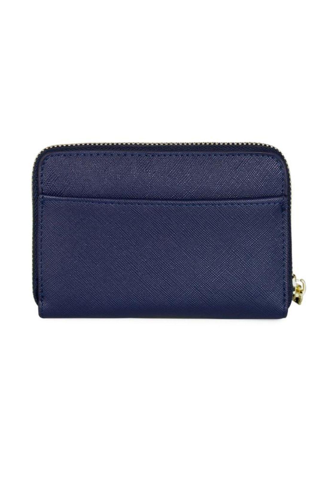 Billetera mujer Trifold azul Kenneth Cole-2