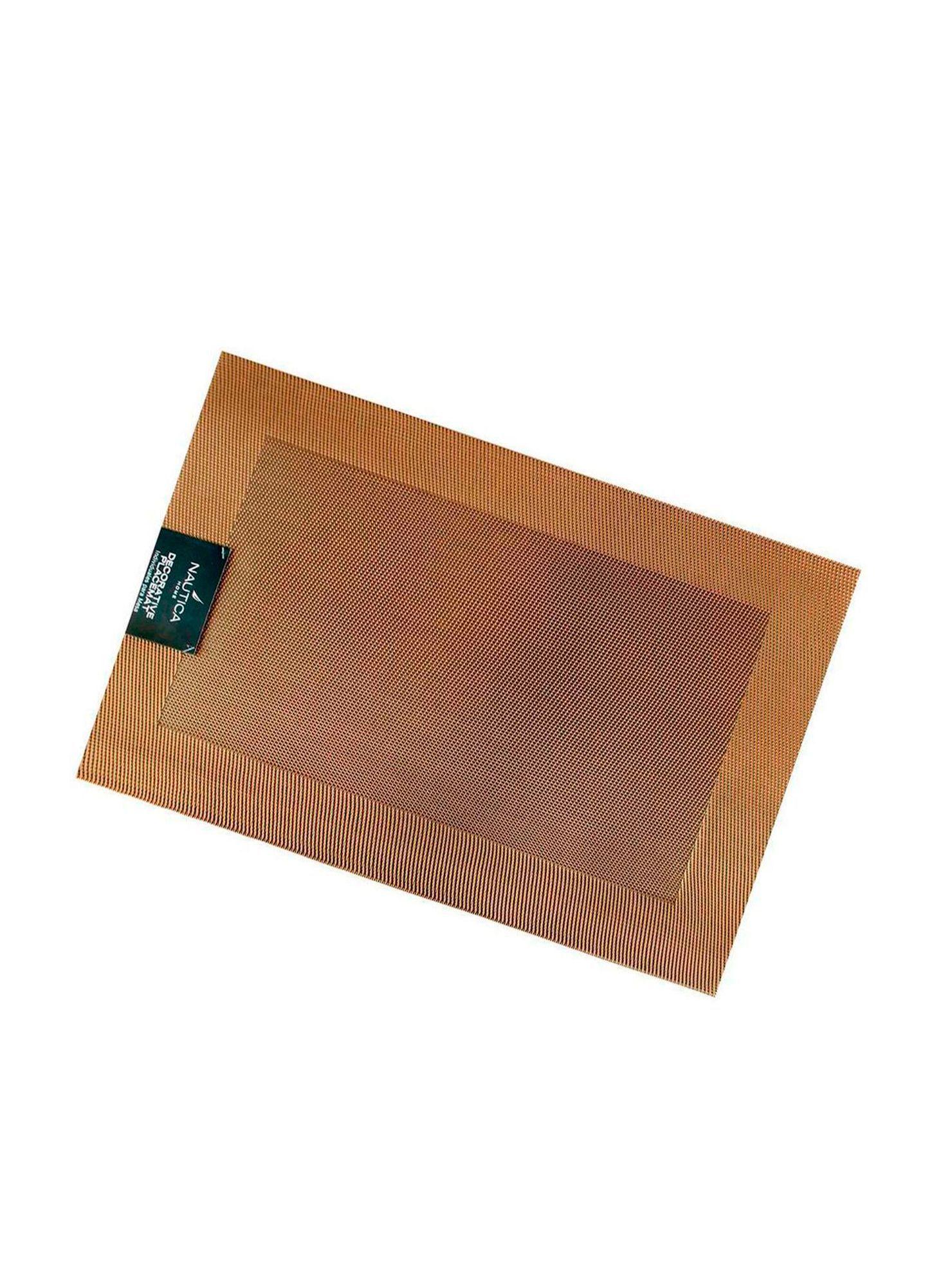 Pack 6 Individuales de mesa Nautica Home 45x30cm dorado-2