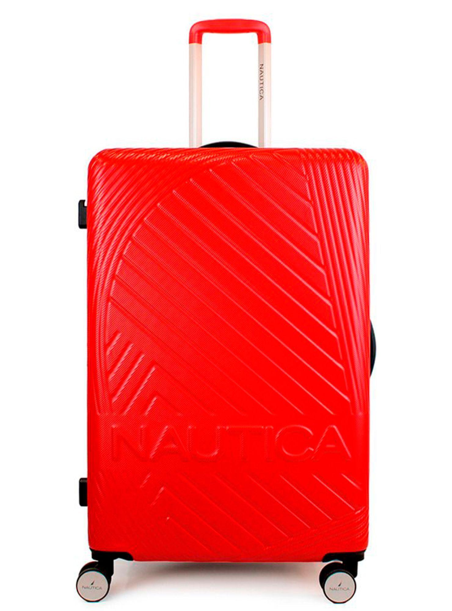 Pack 2 maletas Nautica S+L Bahamas 10kg y 23kg roja-4