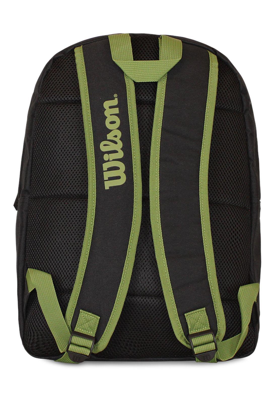Mochila Portland negro-verde Wilson-2