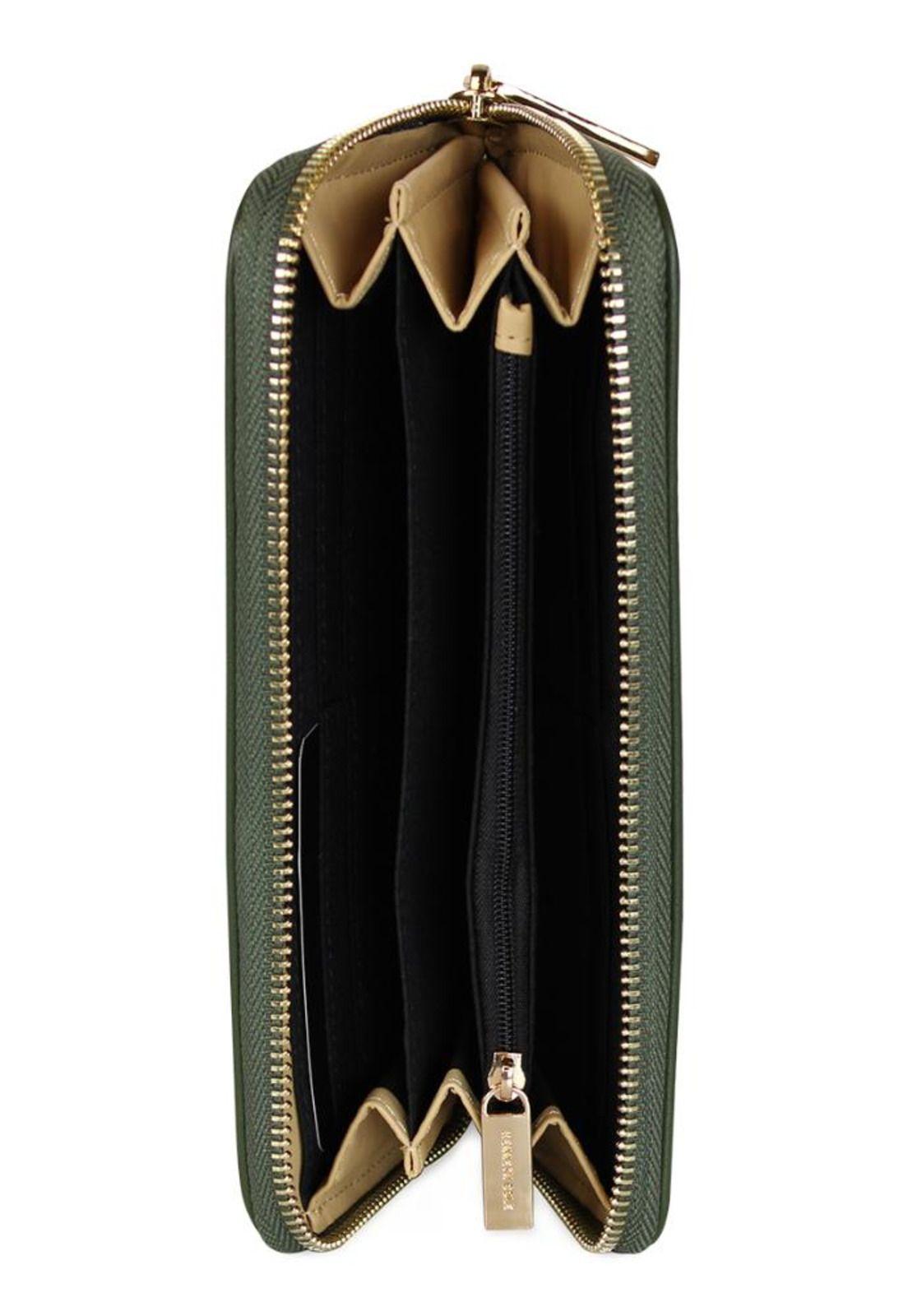 Billetera mujer Goldy verde Kenneth Cole-3