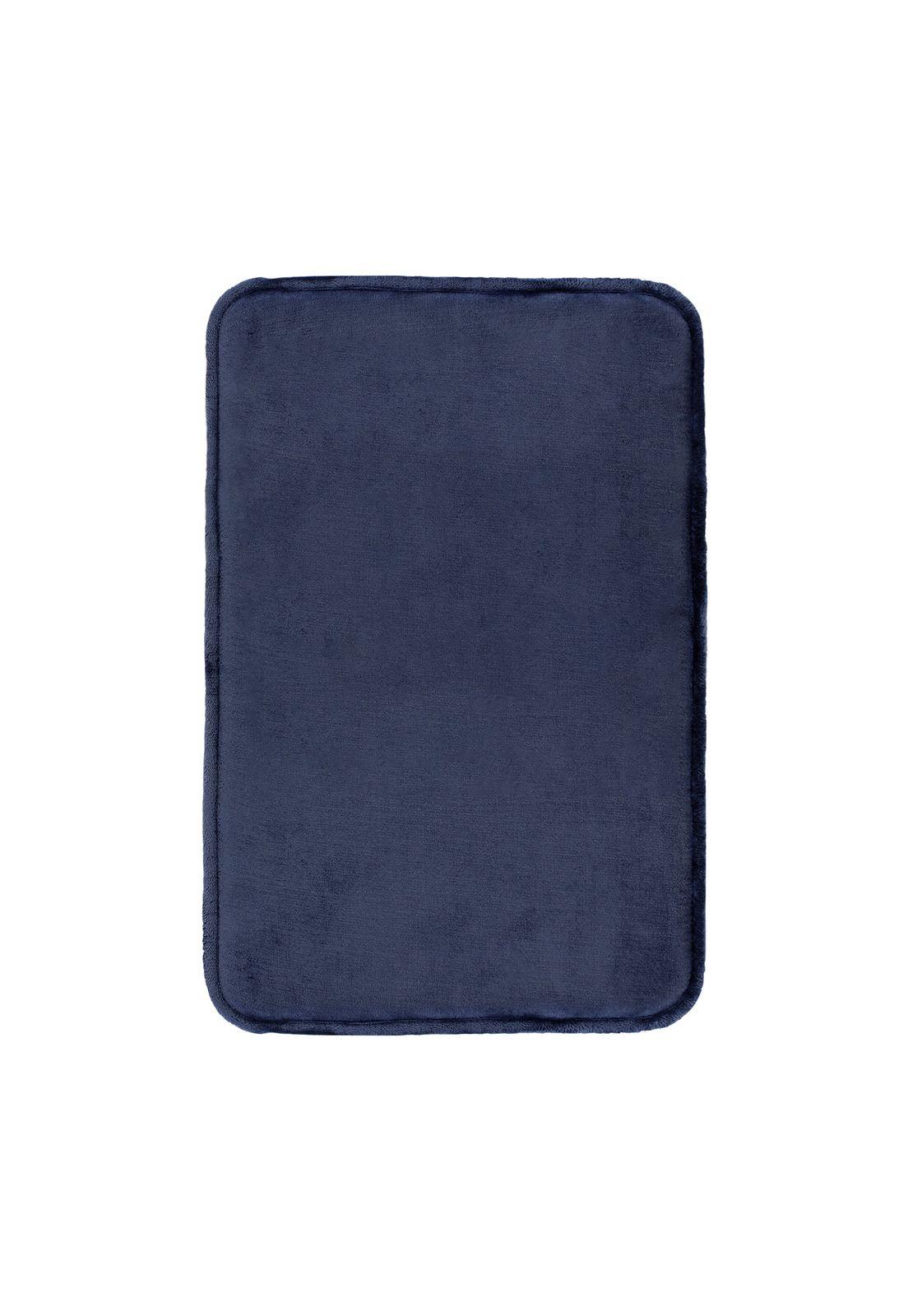Alfombra de Baño Nautica flannel 40x60cm antideslizante azul marino-5