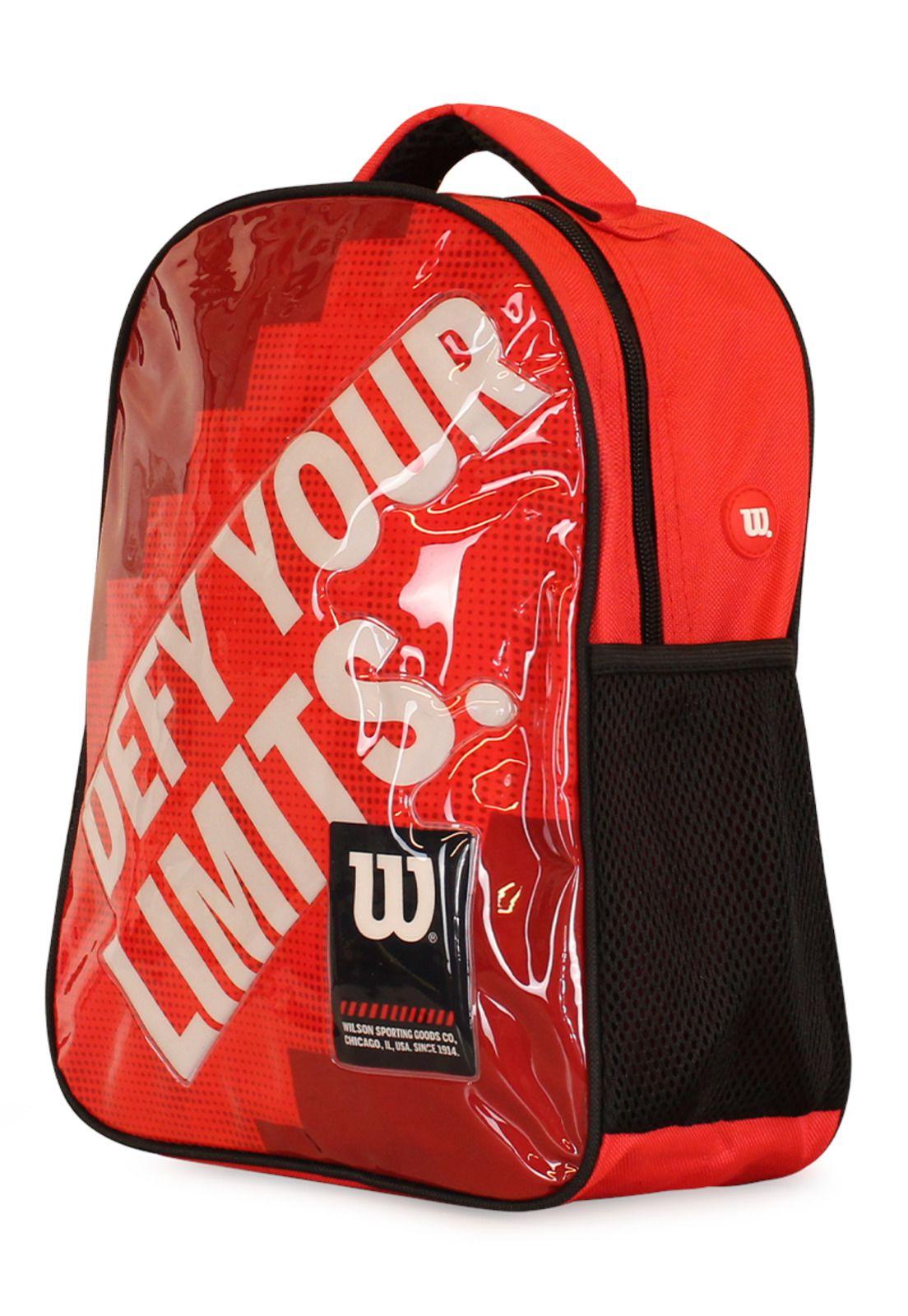 Mochila infantil unisex Logan rojo Wilson-1