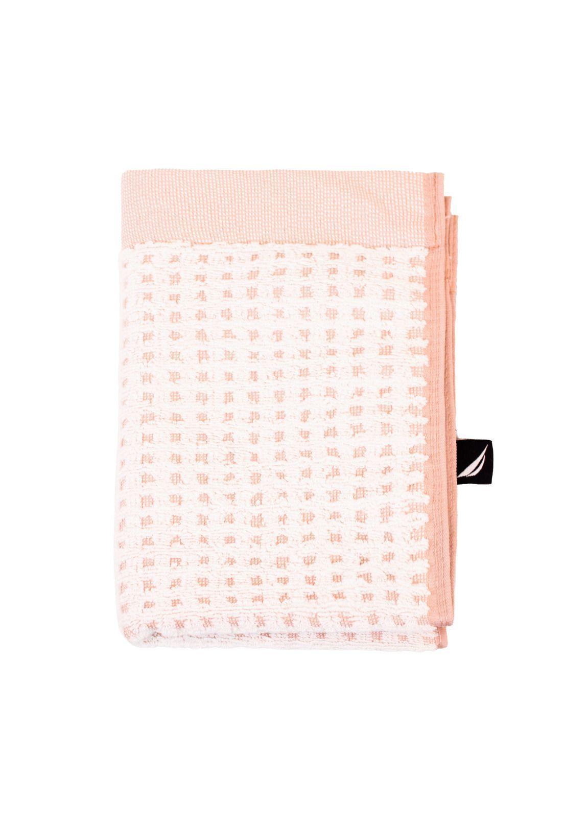 Toalla de cara MARA Nautica Home 30x50cm blanca-rosada-3