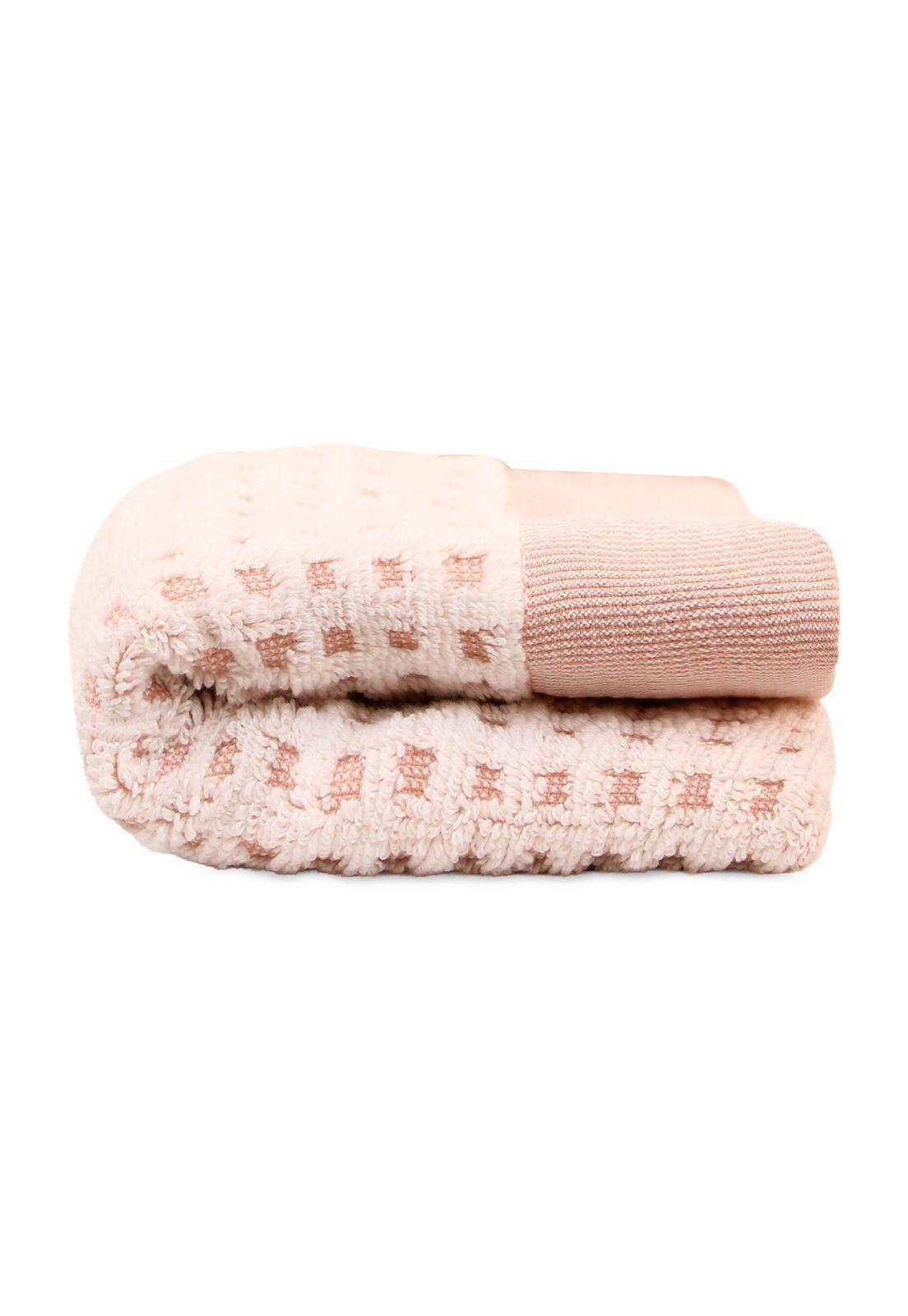 Toalla de cara MARA Nautica Home 30x50cm blanca-rosada-3