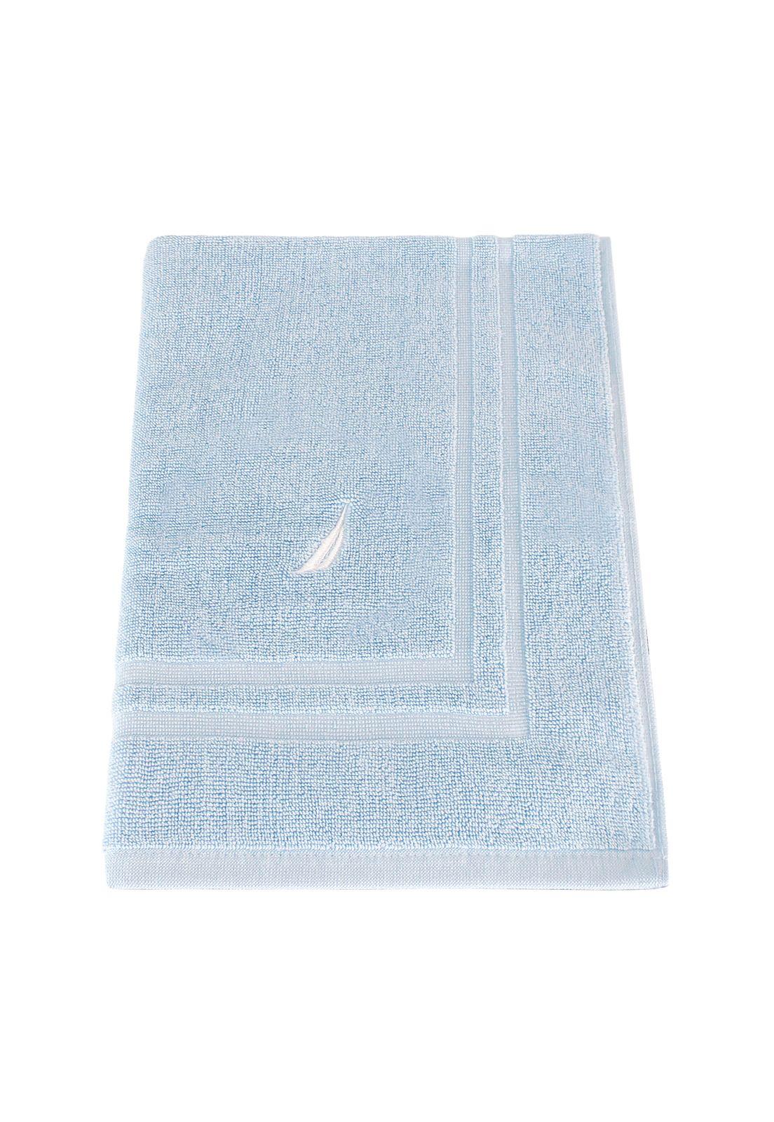 Toalla de piso SAVOY Nautica Home algodón premium  50x80 cm celeste-2