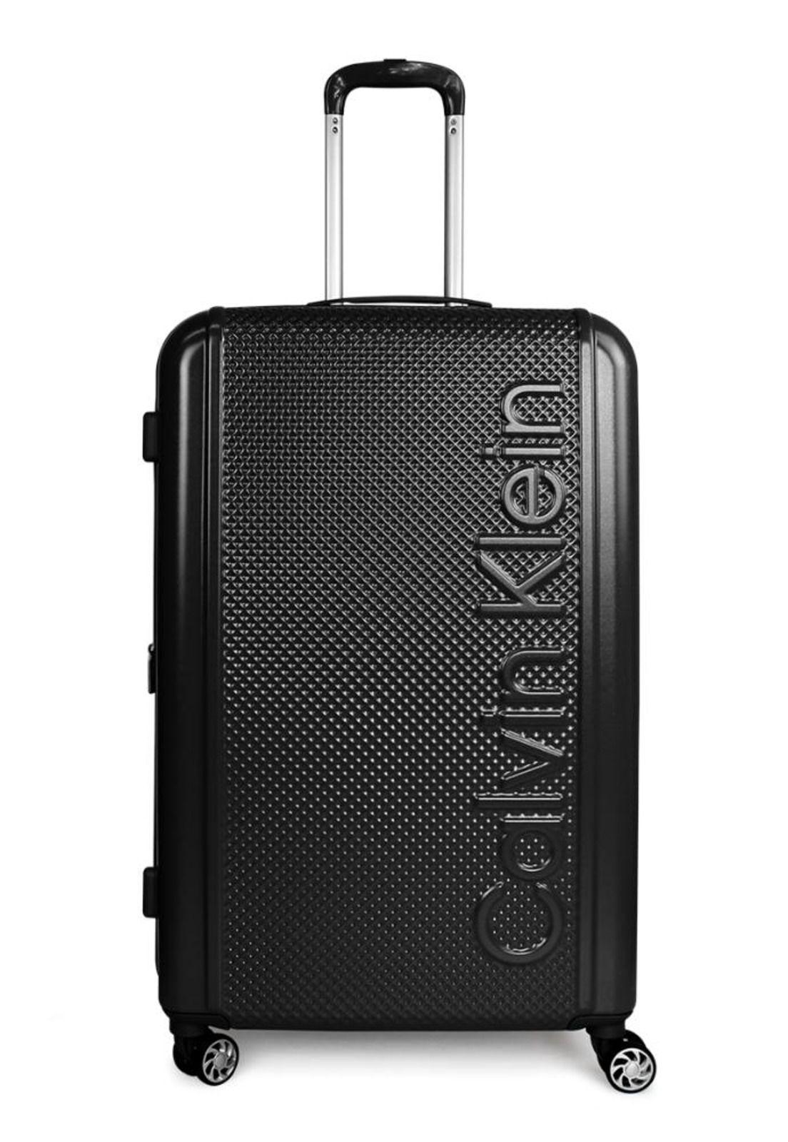 Pack 2 maletas Rome mediana 20kg + grande 23kg negra Calvin Klein-6
