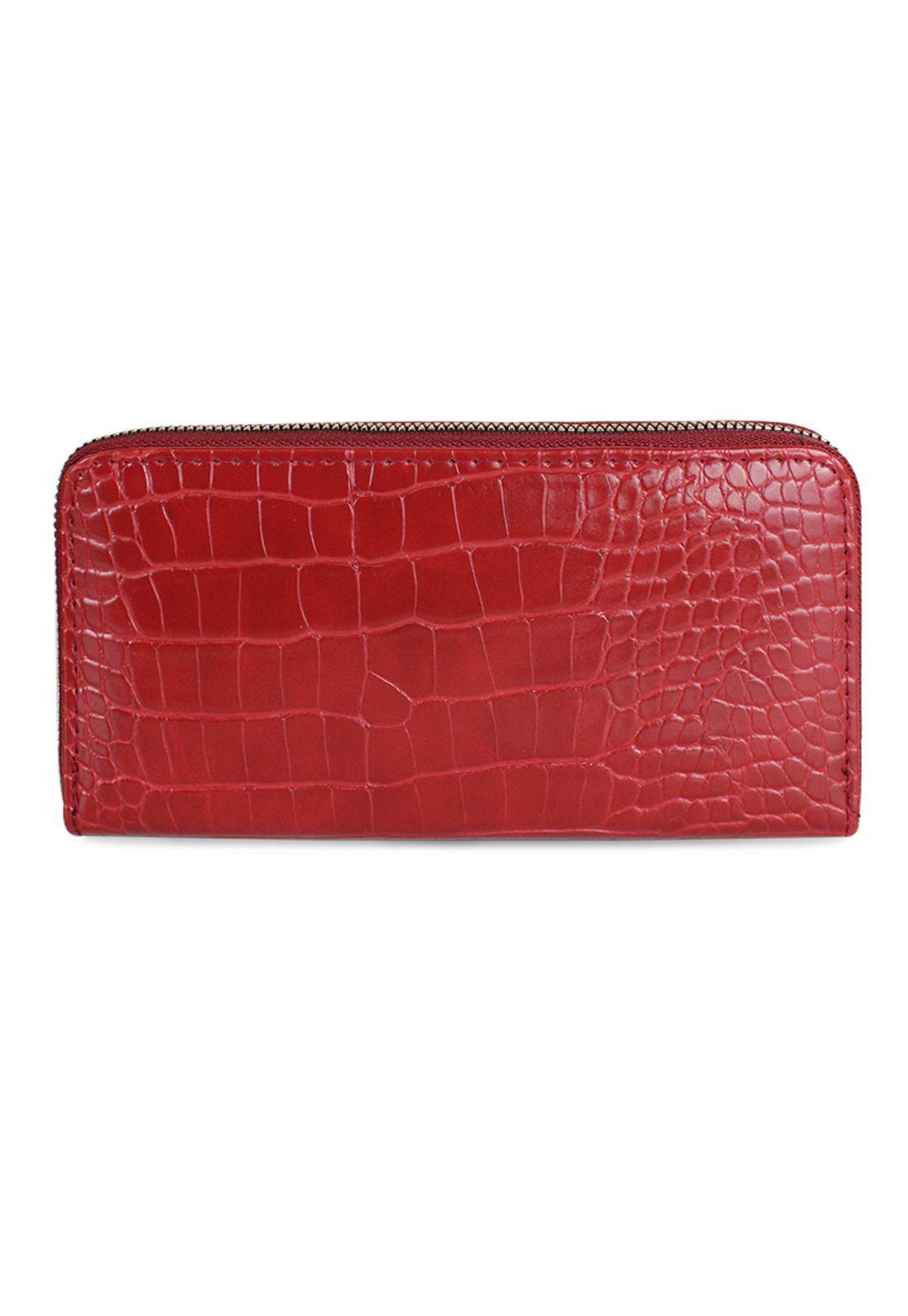 Billetera mujer Sofia roja Carven Paris-2