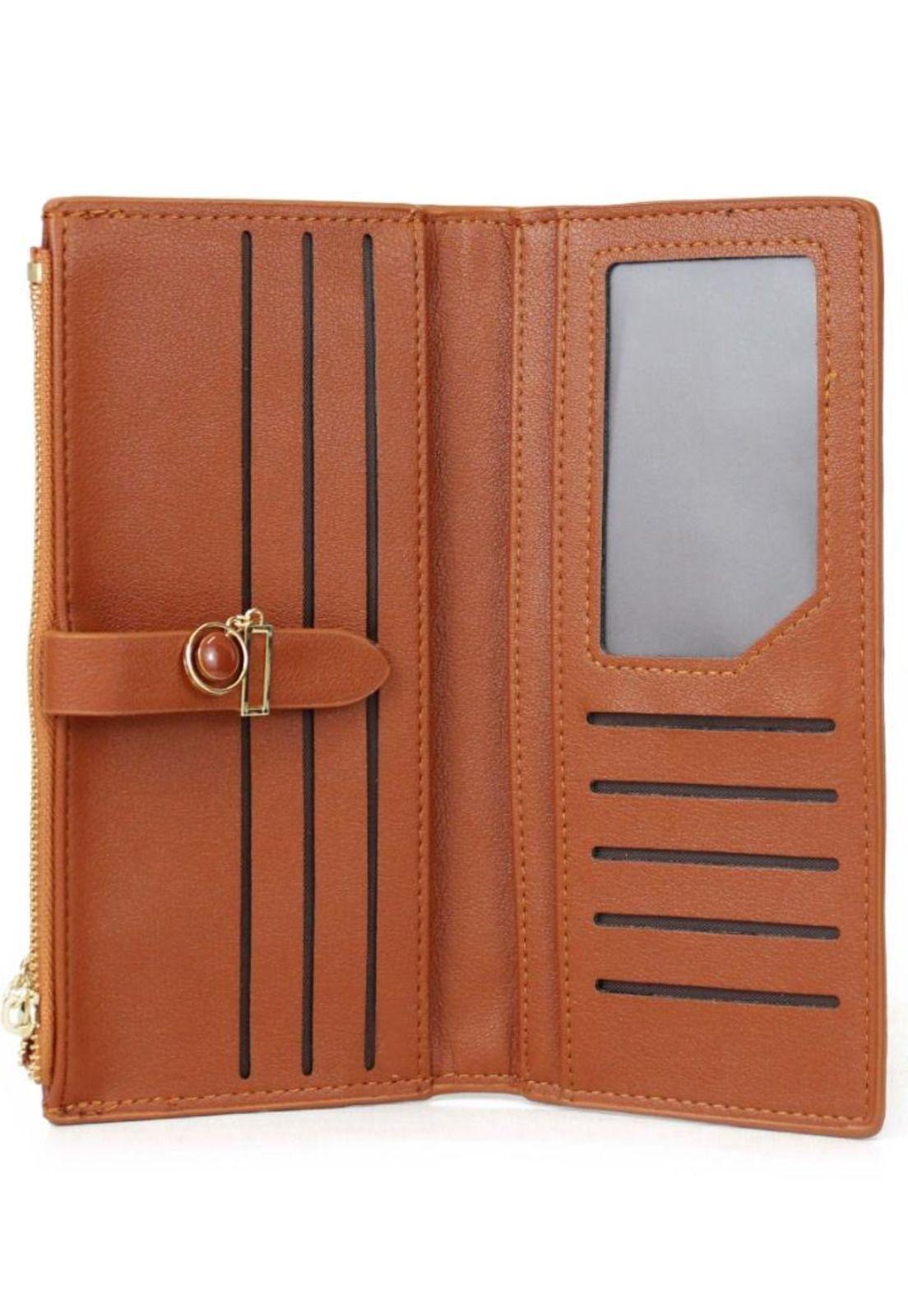 Billetera de mujer Jolie brown Carven-2