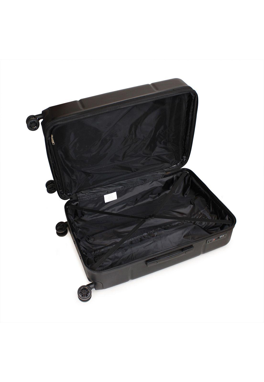 Pack Maleta grande 23k Amsterdam negra + Mochila Atlas Nautica-6