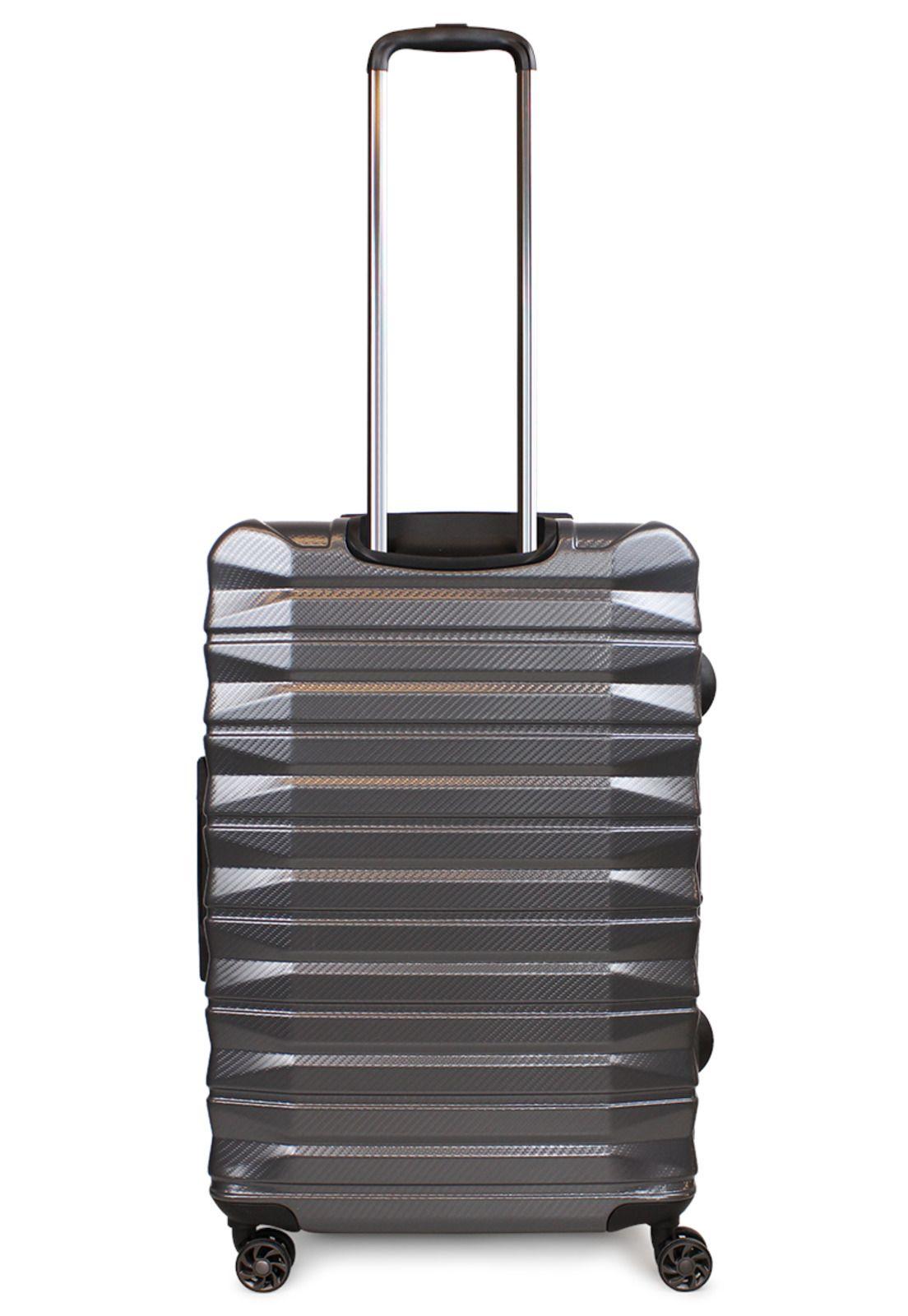Maleta mediana M (20 Kg) Rocky gris Penguin-7